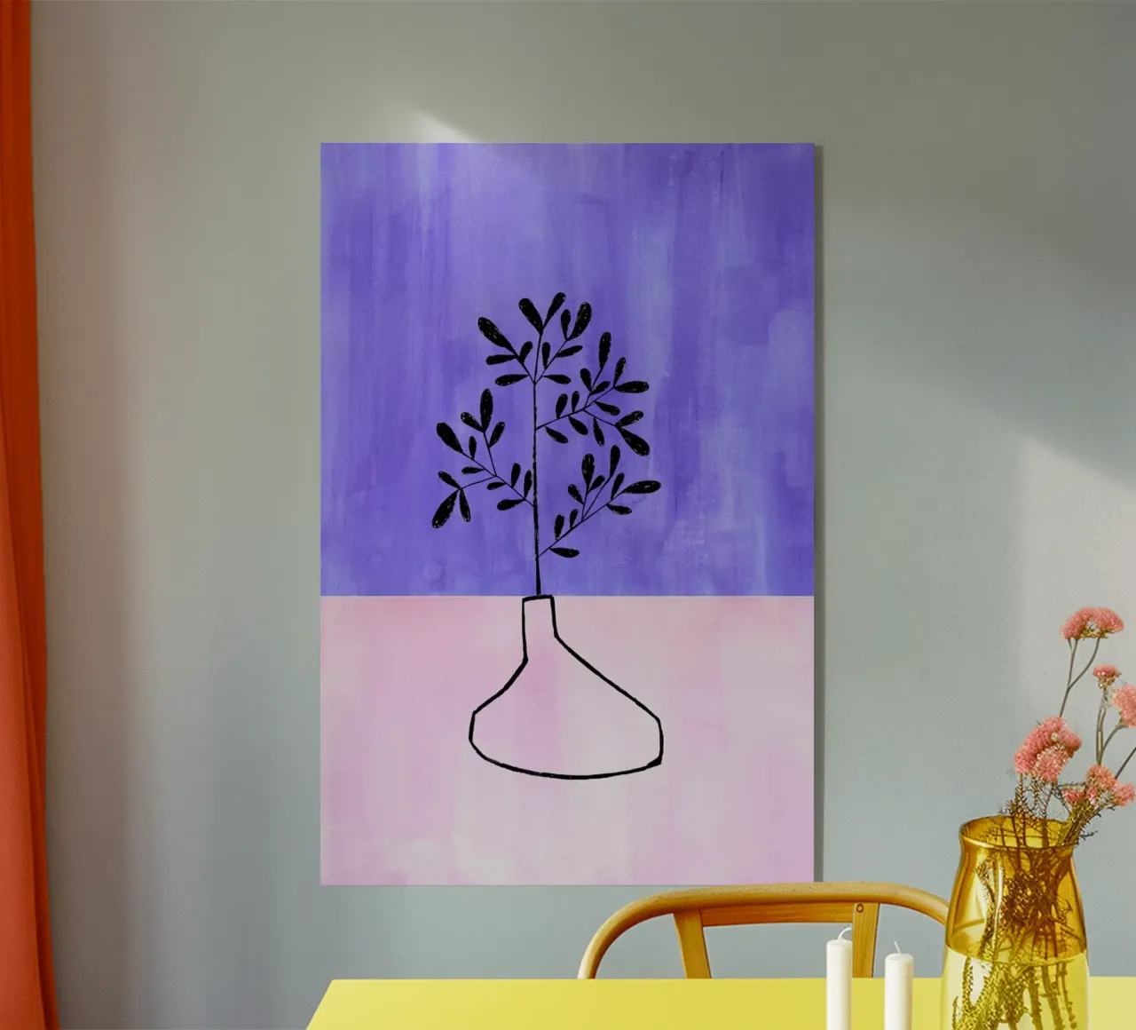 Periwinkle Vase plexiglass da EnShape