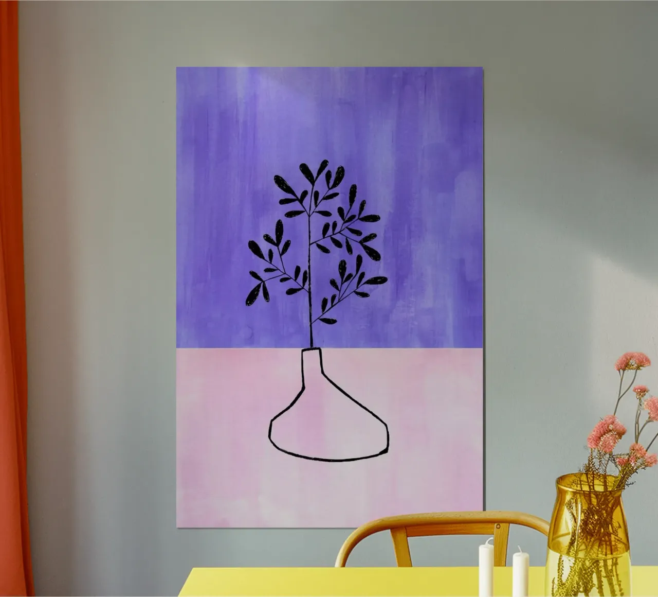 Periwinkle Vase poster da EnShape