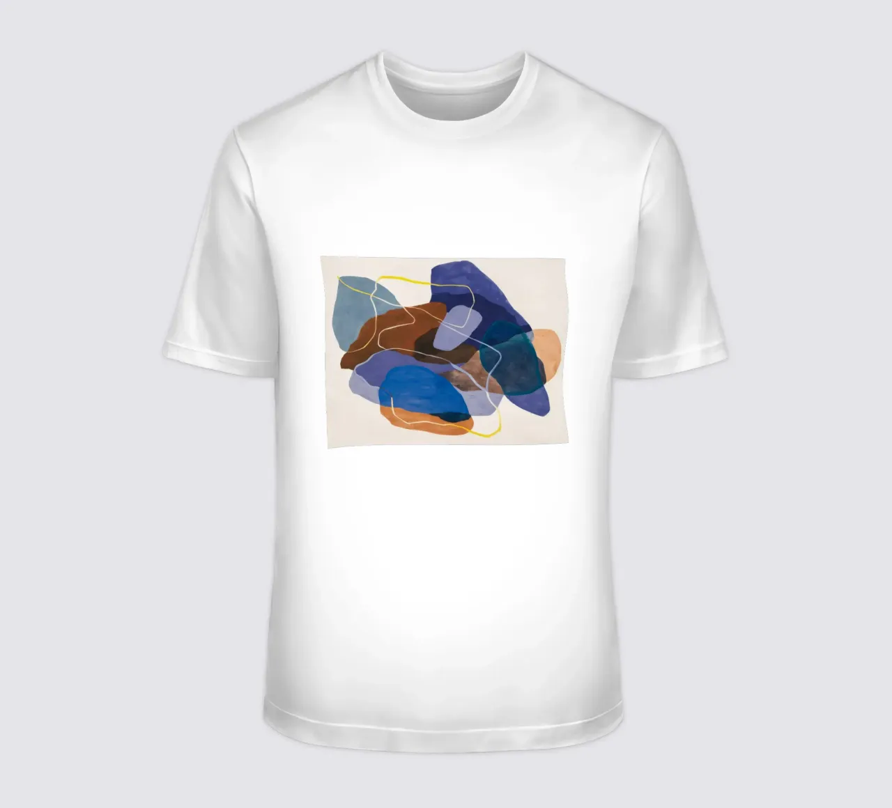 Linea ocra Strata t-shirt da Vivid Reverie