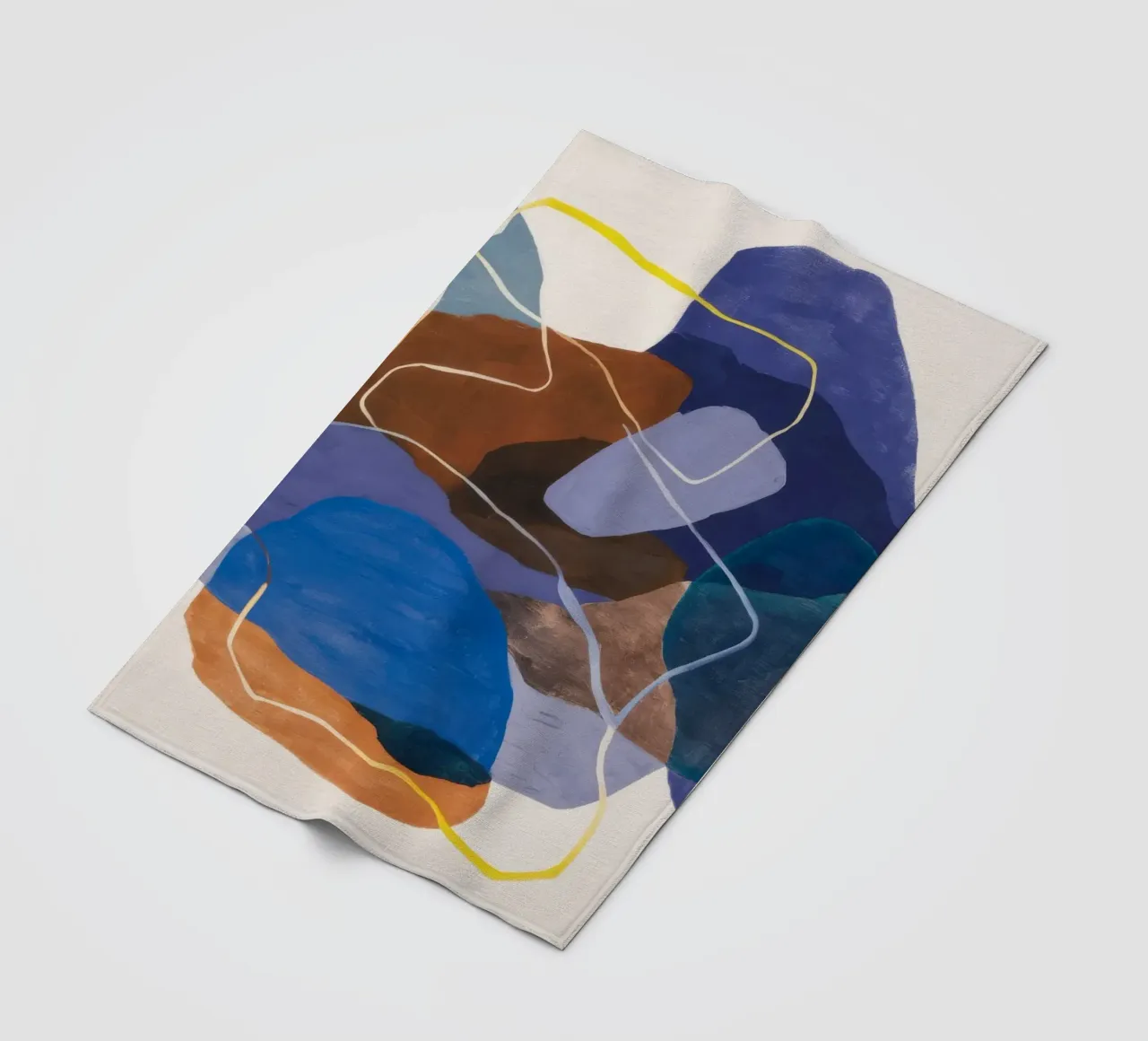 Linea ocra Strata coperta in pile da Vivid Reverie