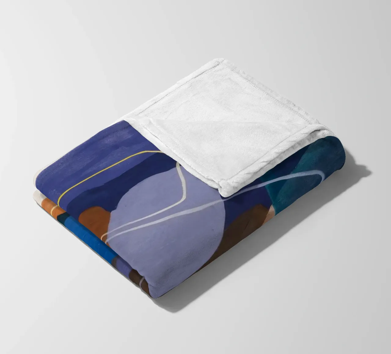 Linea ocra Strata coperta in pile da Vivid Reverie