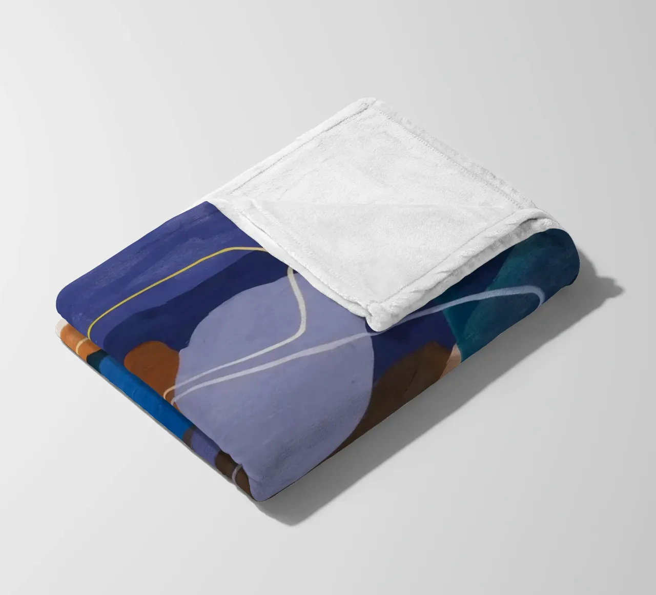Linea ocra Strata coperta in pile da Vivid Reverie