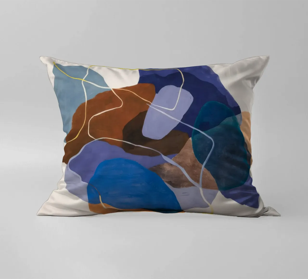 Linea ocra Strata cuscino da Vivid Reverie