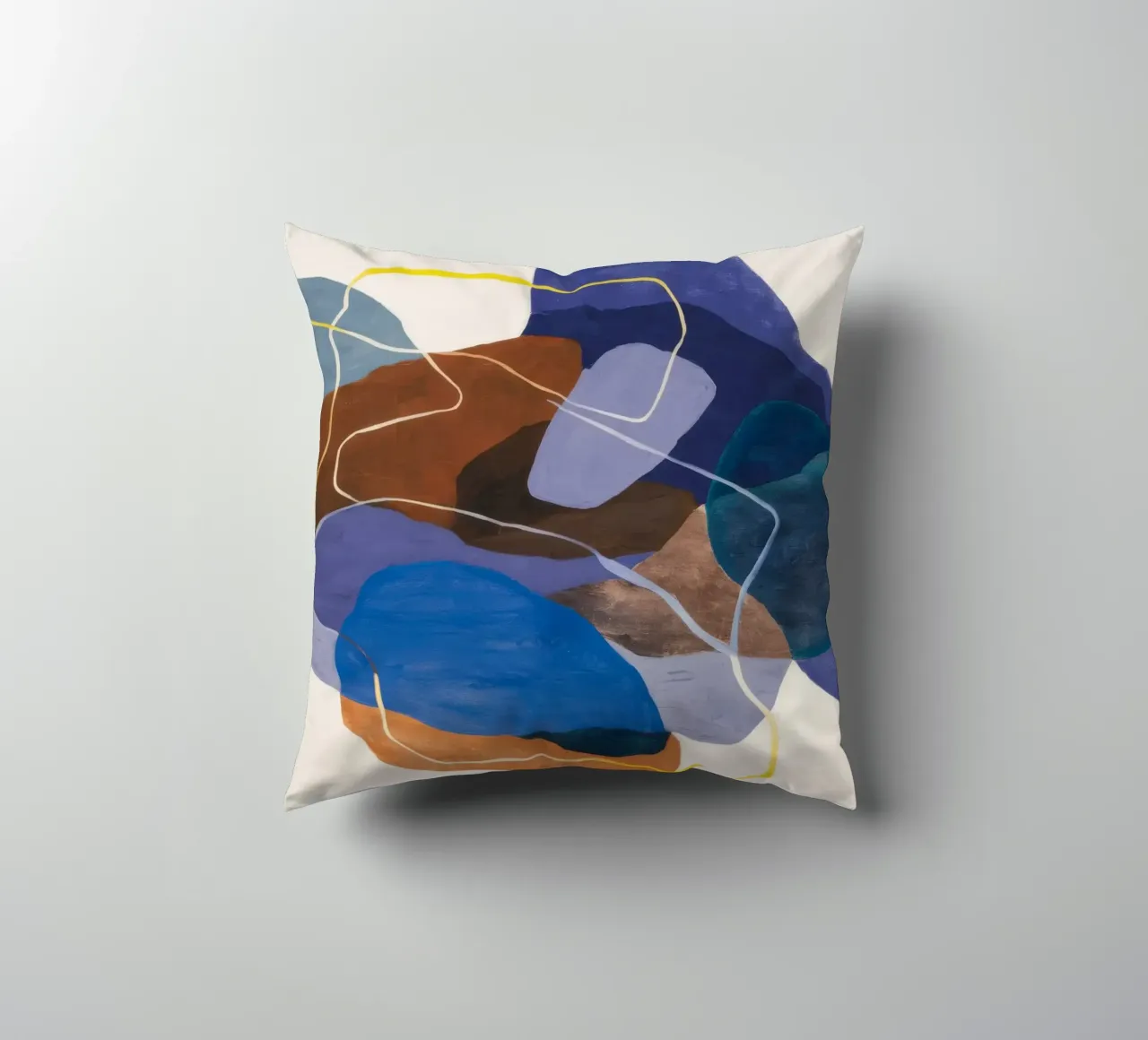 Linea ocra Strata cuscino da Vivid Reverie