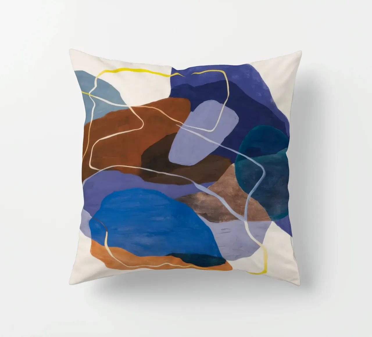 Linea ocra Strata cuscino da Vivid Reverie