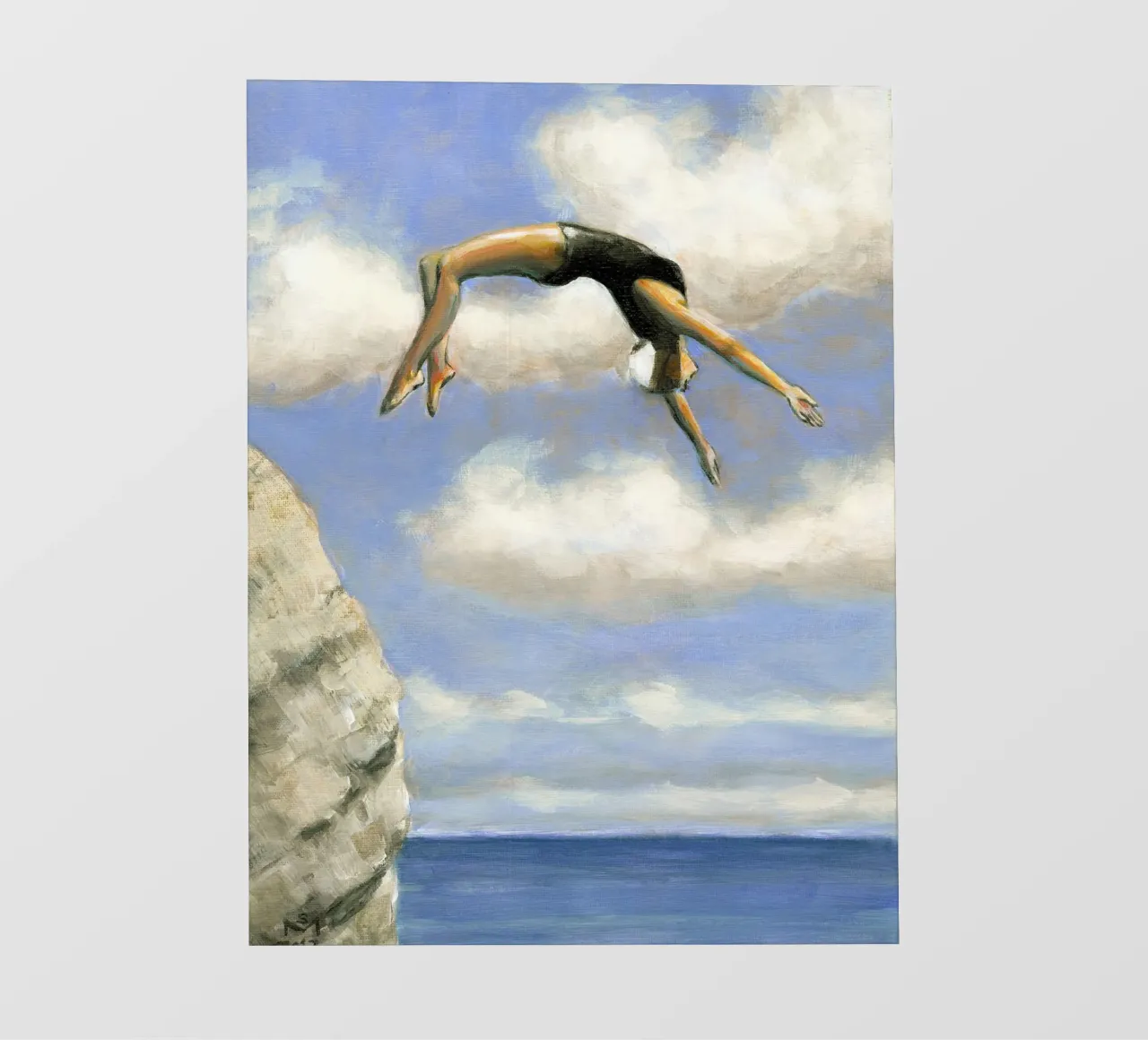 Sarah Morrissette - Diving From a Rock pvc cover by Rachelwhell