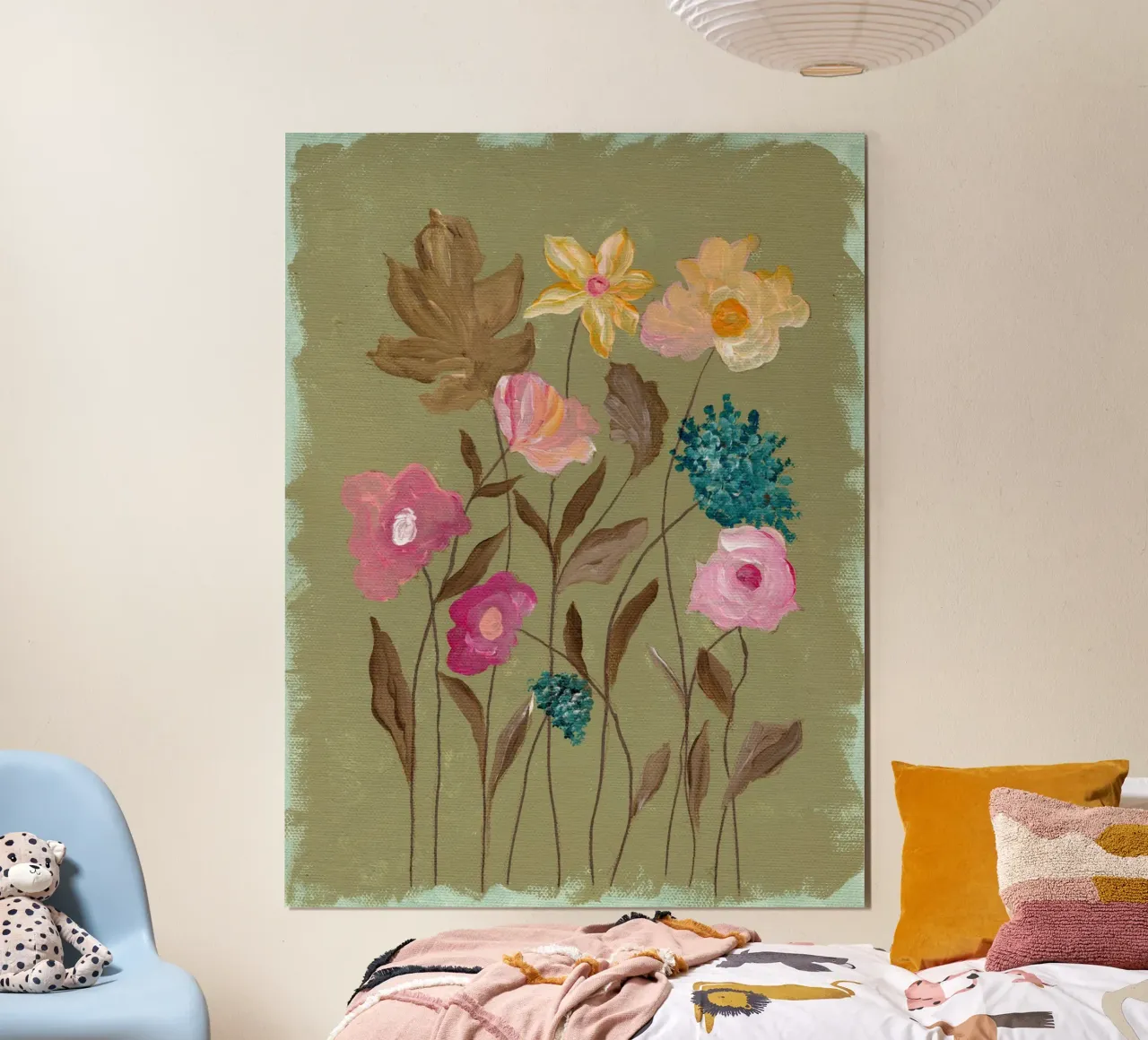 Blush In Bloom poster by Nikita Jariwala