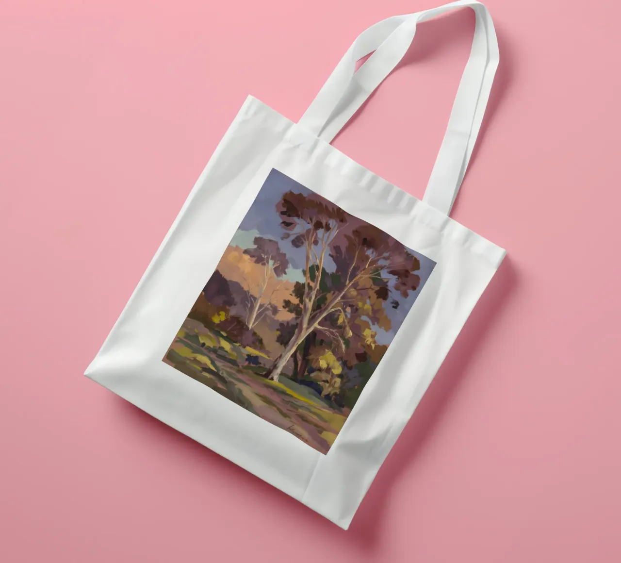 Eucalyptus Grove Haze borsa in juta da Radiance Landscape