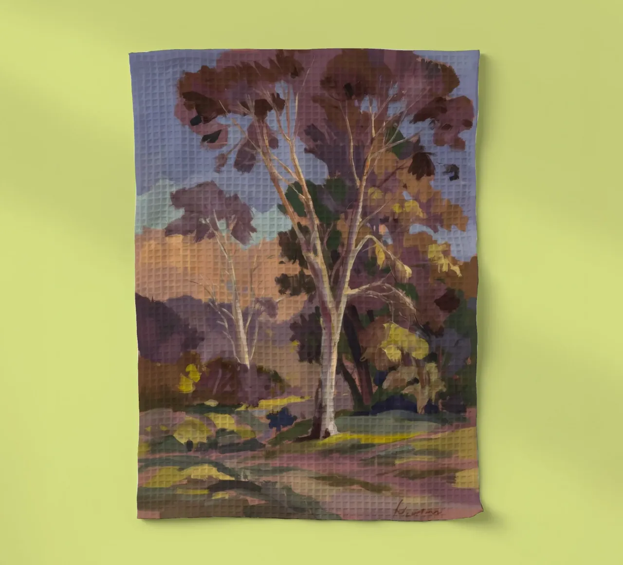 Eucalyptus Grove Haze canovaccio da cucina da Radiance Landscape