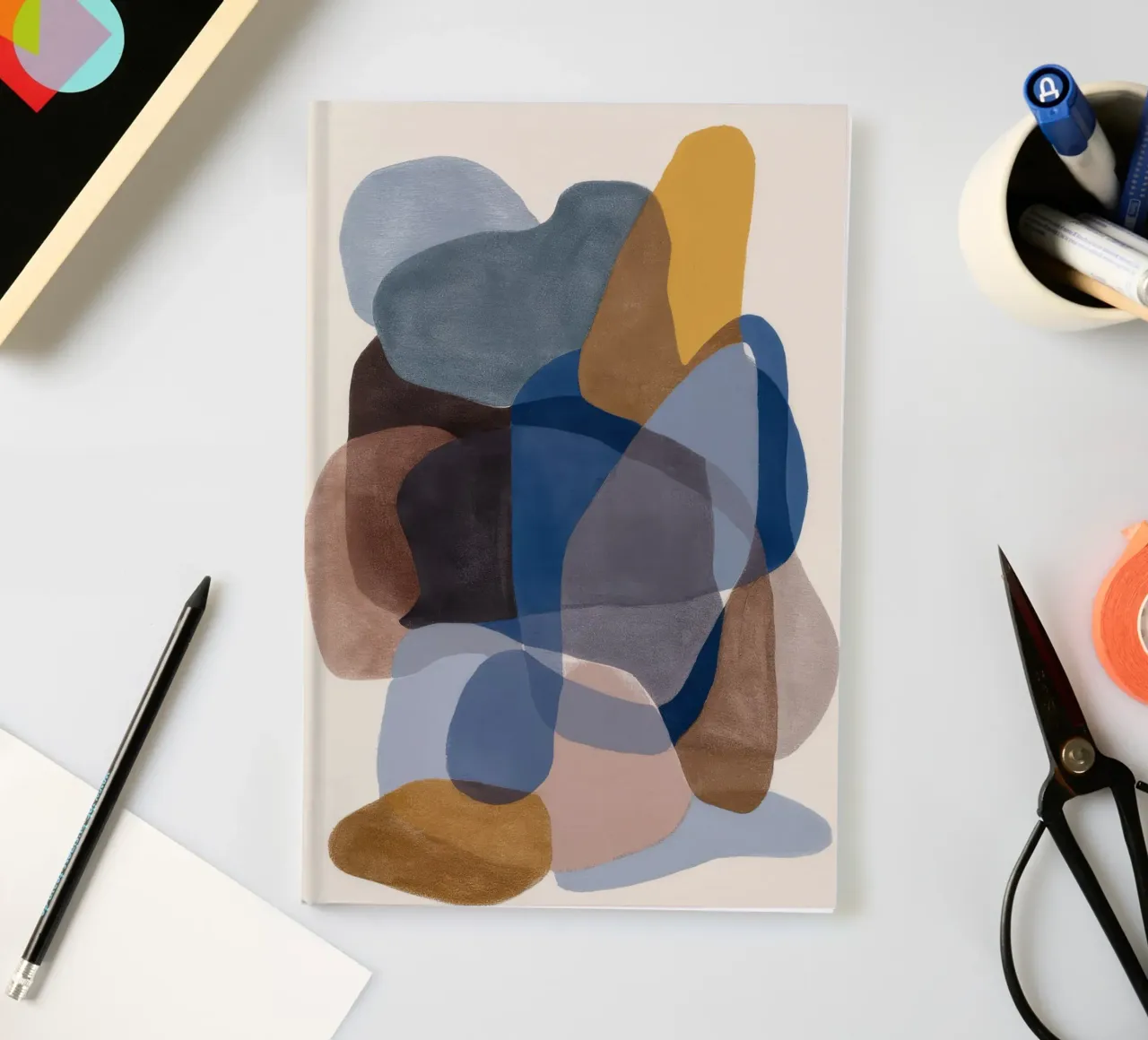 Earthen Totem Stack Notizbuch von Vivid Reverie