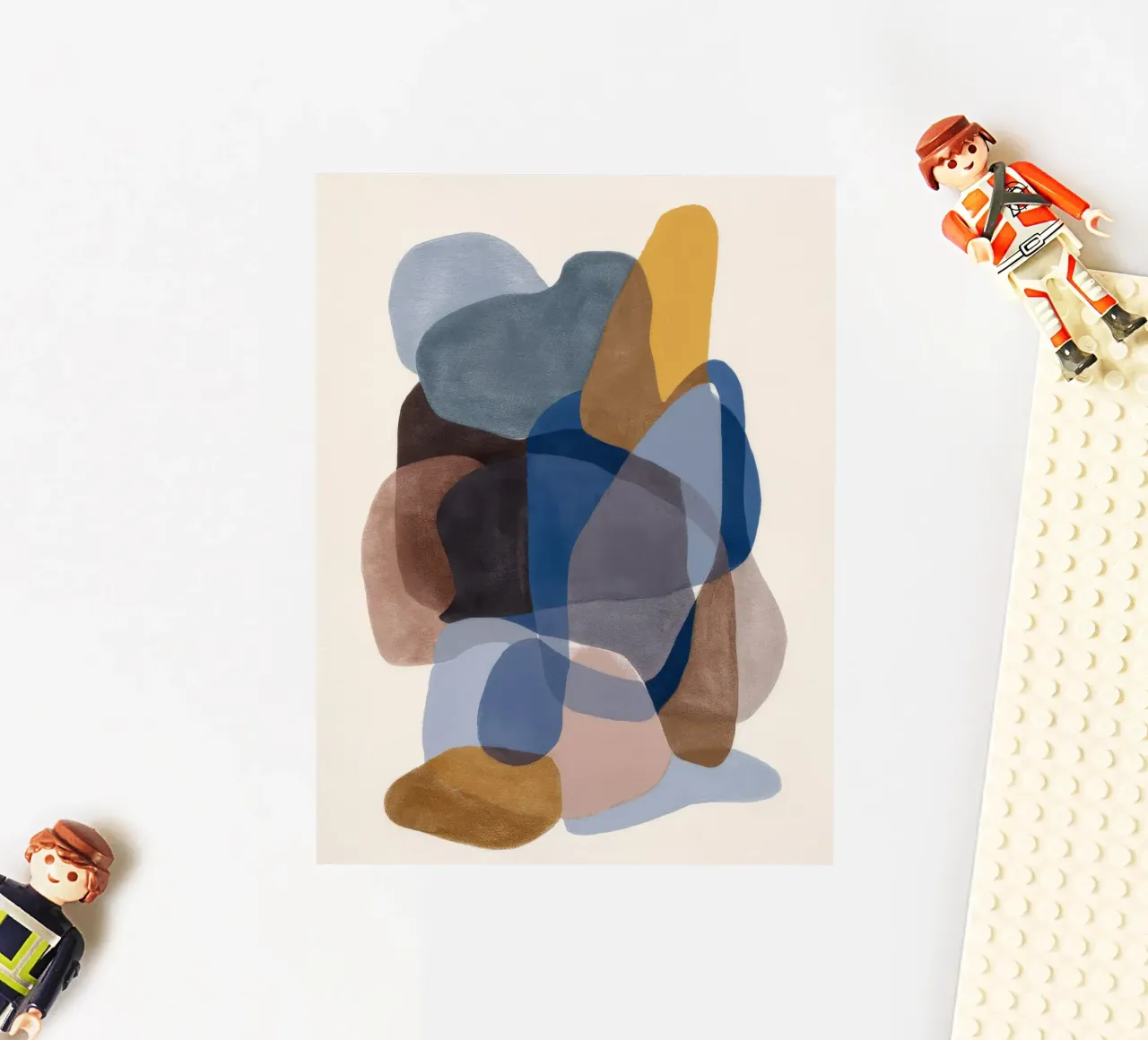 Earthen Totem Stack Sticker von Vivid Reverie