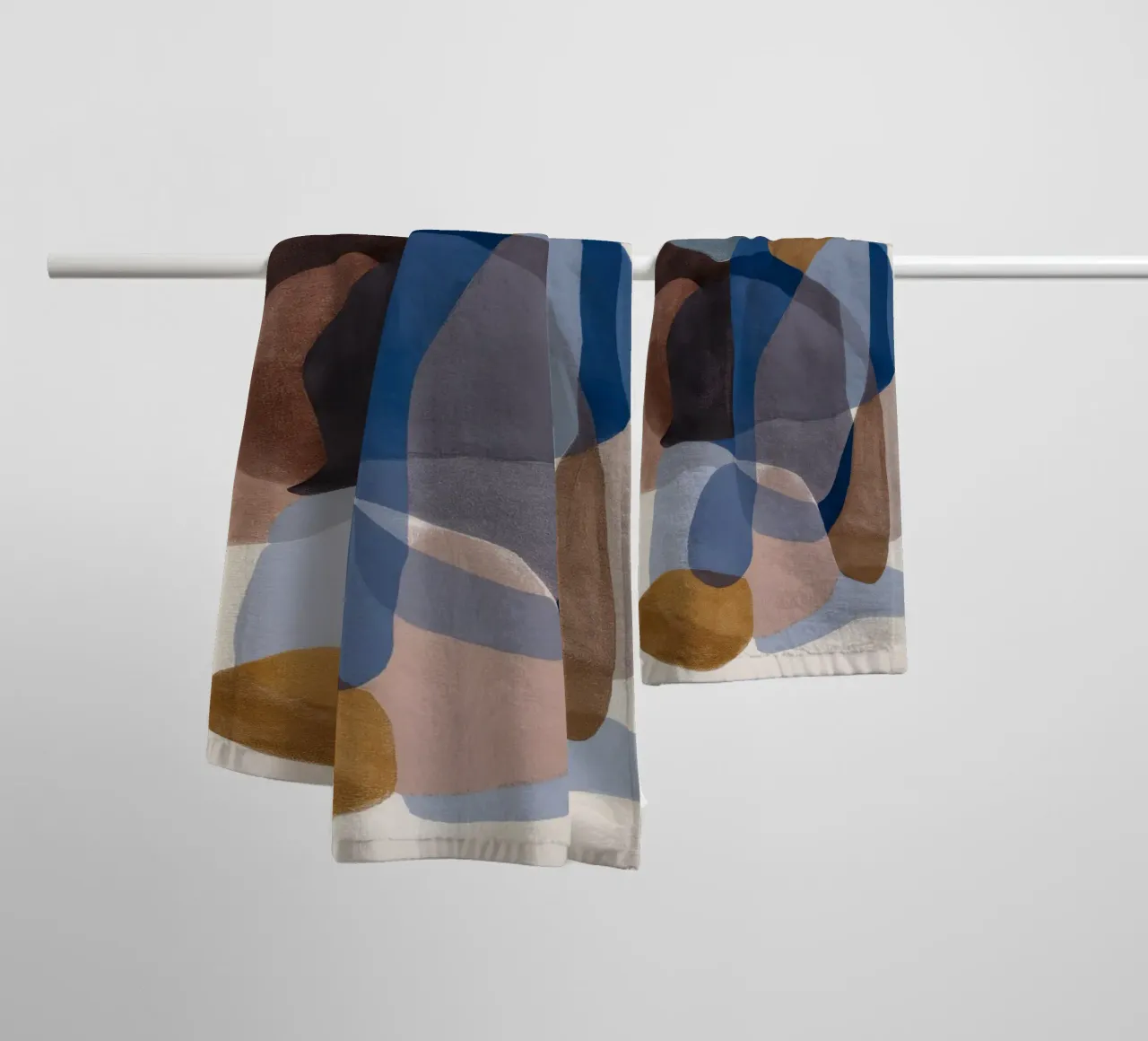 Earthen Totem Stack towel by Vivid Reverie