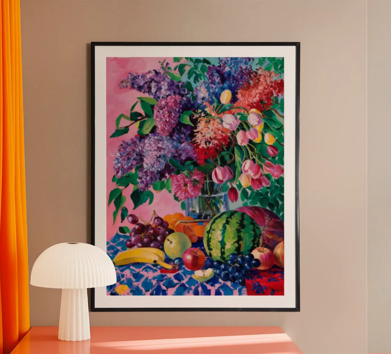 Misto di frutta lilla poster da Lush Essence