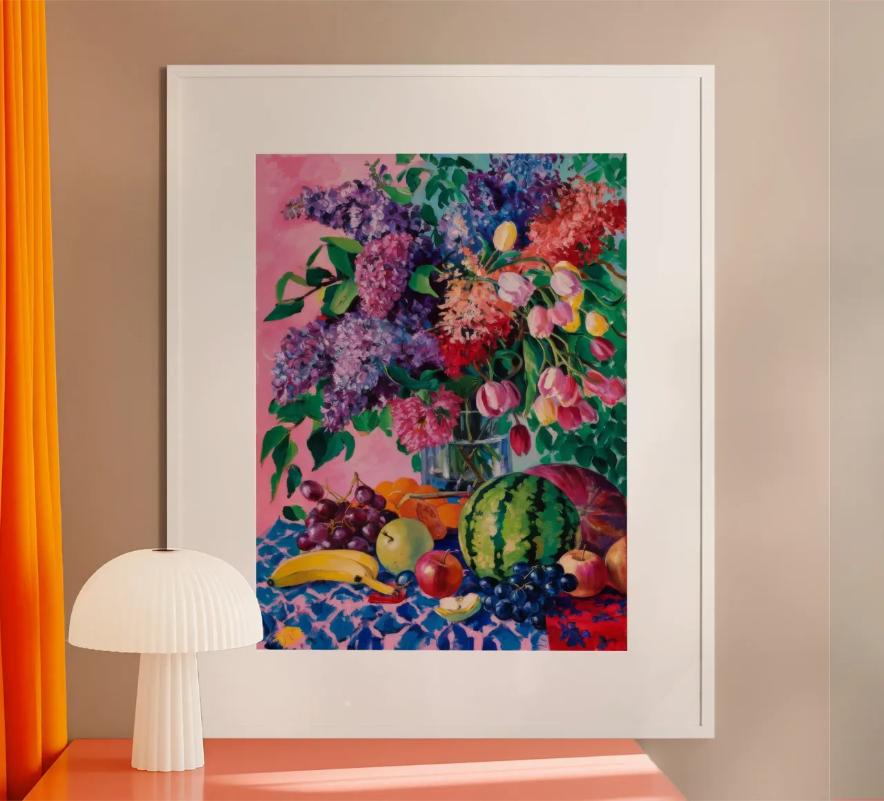Misto di frutta lilla poster da Lush Essence
