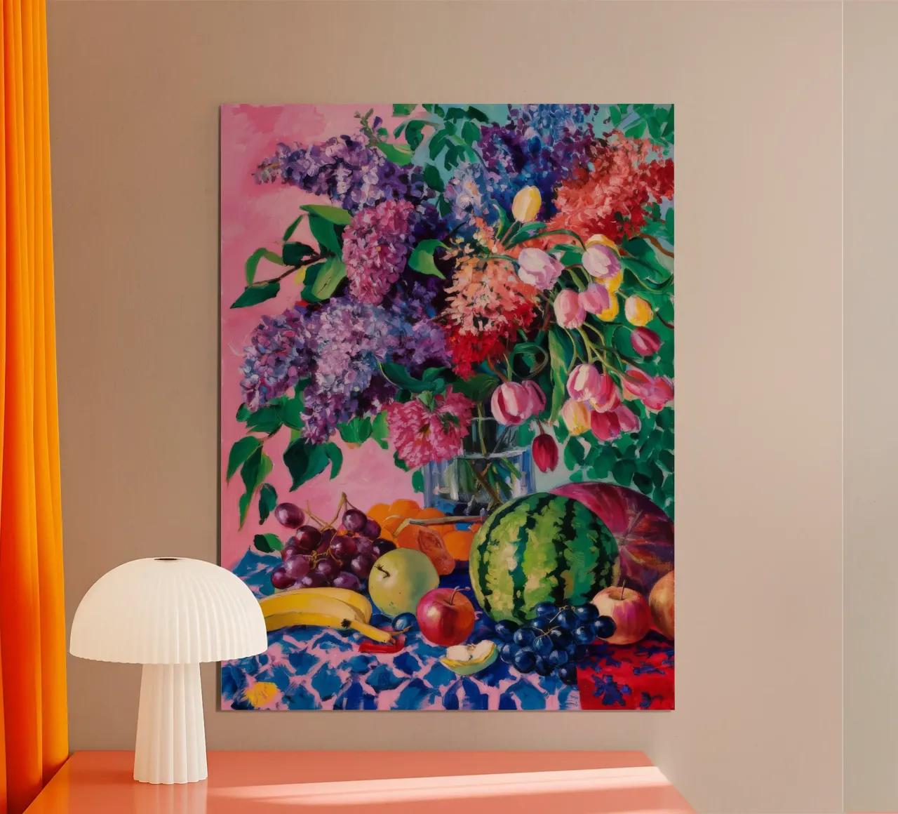 Misto di frutta lilla poster da Lush Essence