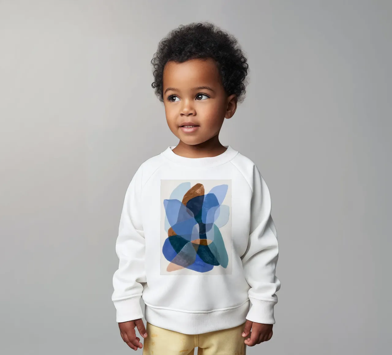 Azure Umber Veil Baby Sweatshirt von Vivid Reverie