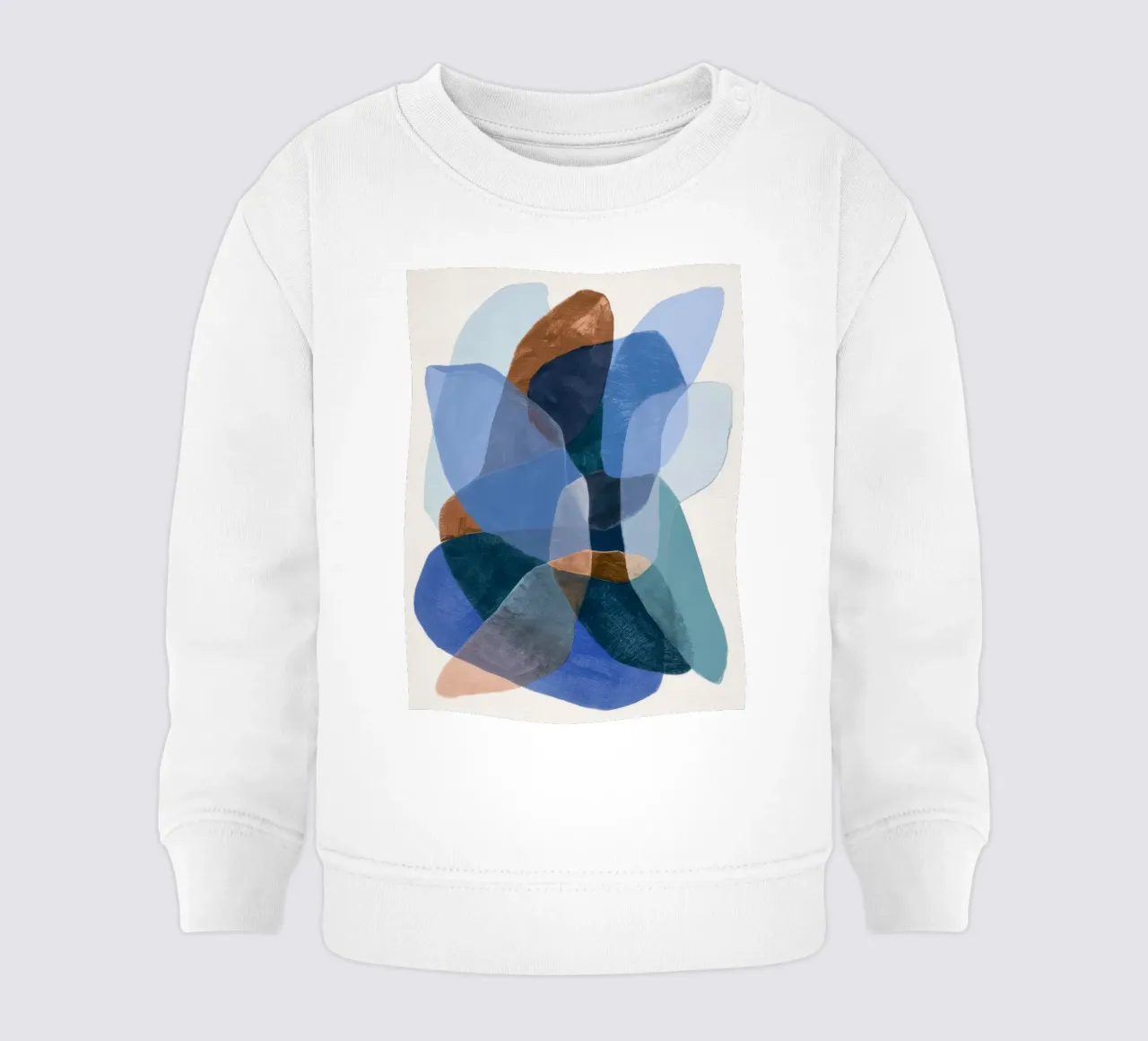 Azure Umber Veil Baby Sweatshirt von Vivid Reverie
