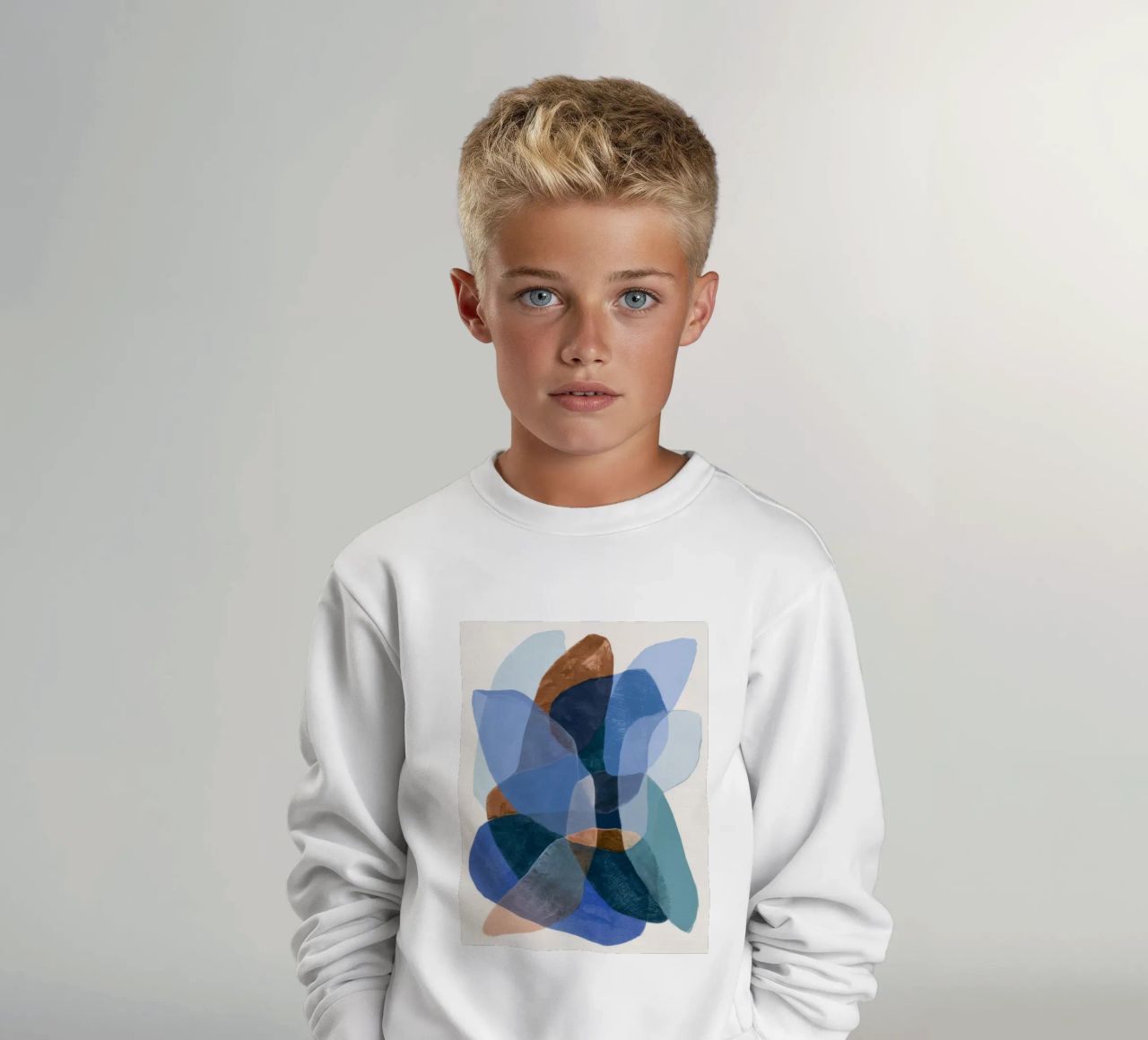 Velo d'argento felpa bambino da Vivid Reverie