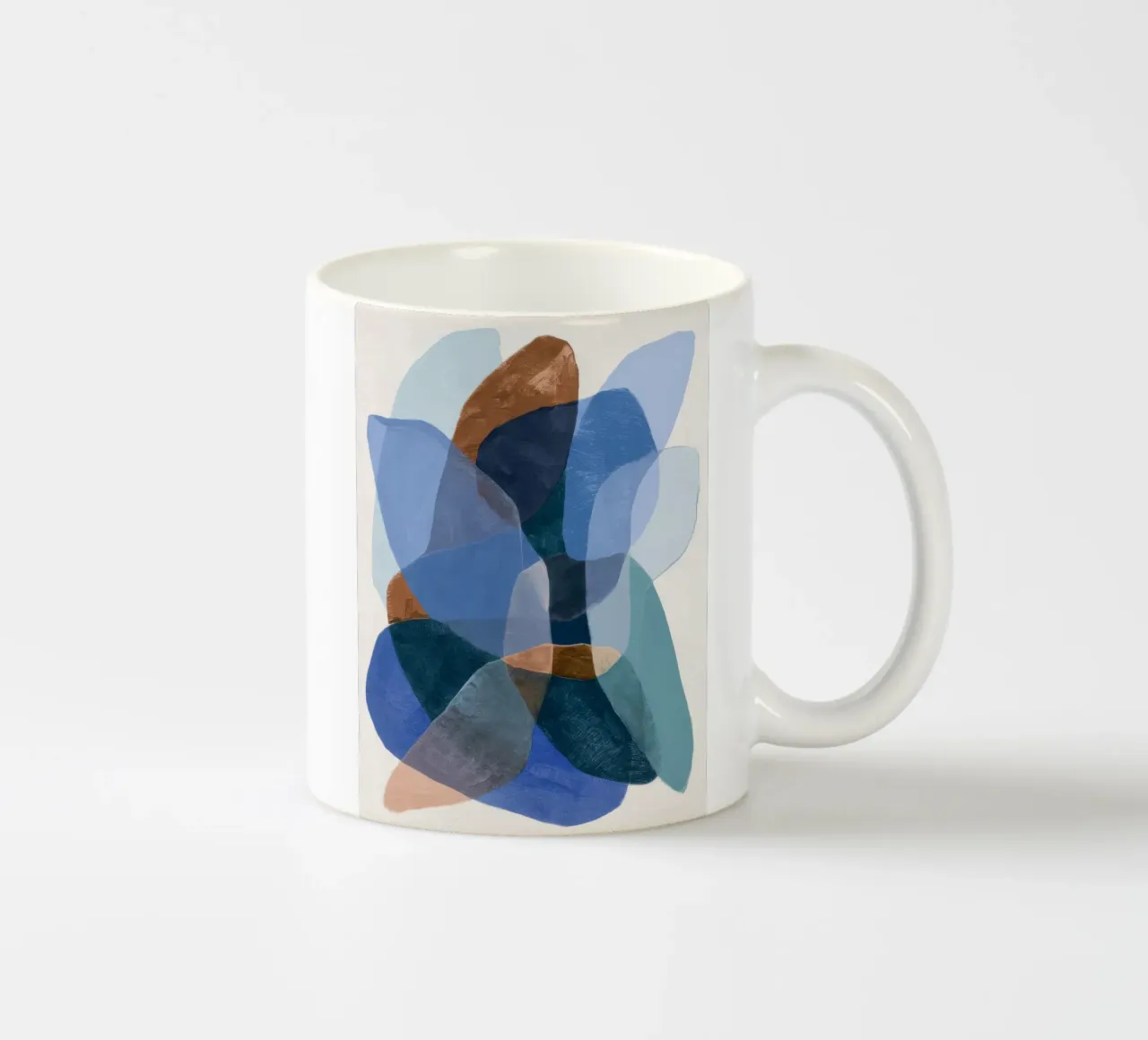 Voile d'ombre d'azur mug en céramique de Vivid Reverie