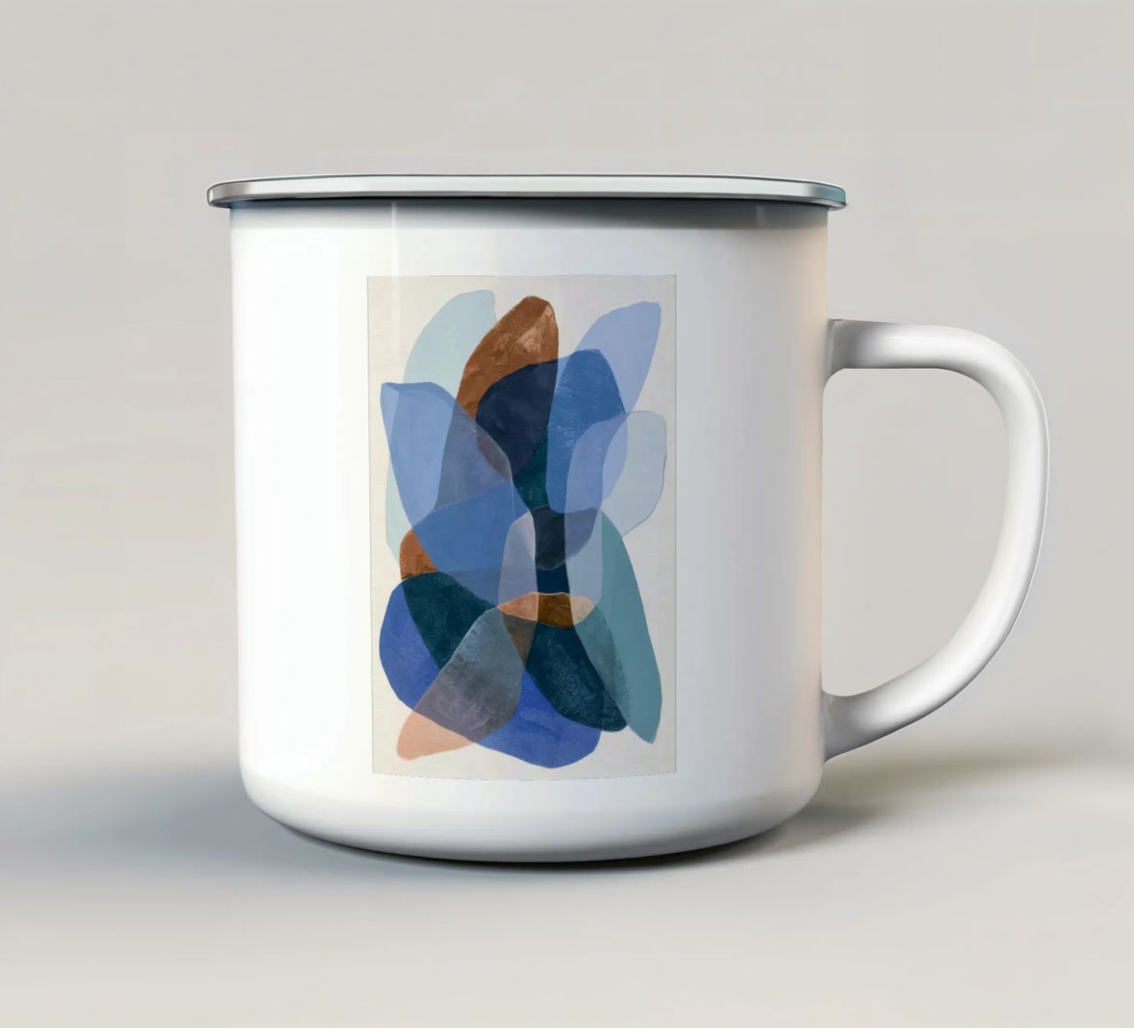 Velo d'argento tazza in smalto da Vivid Reverie