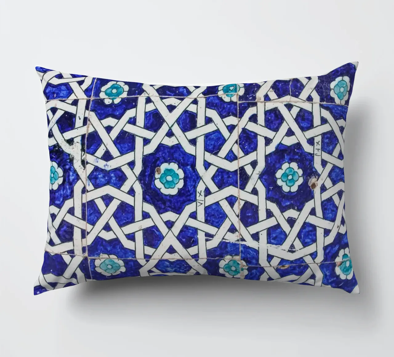 Blue tiles cuscino da photolovers