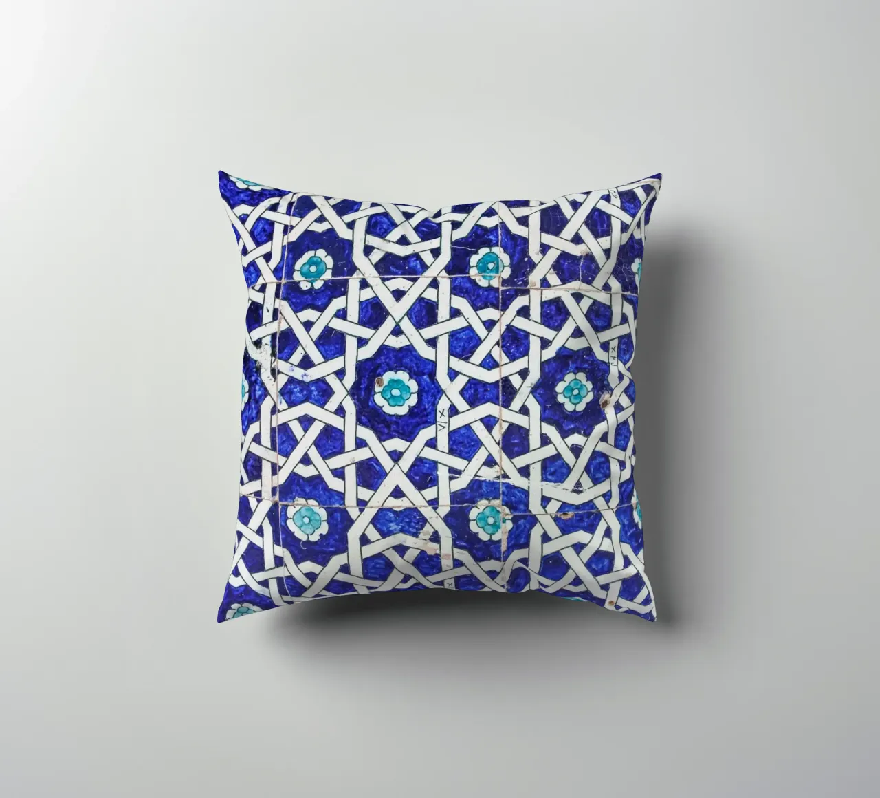 Blue tiles cuscino da photolovers