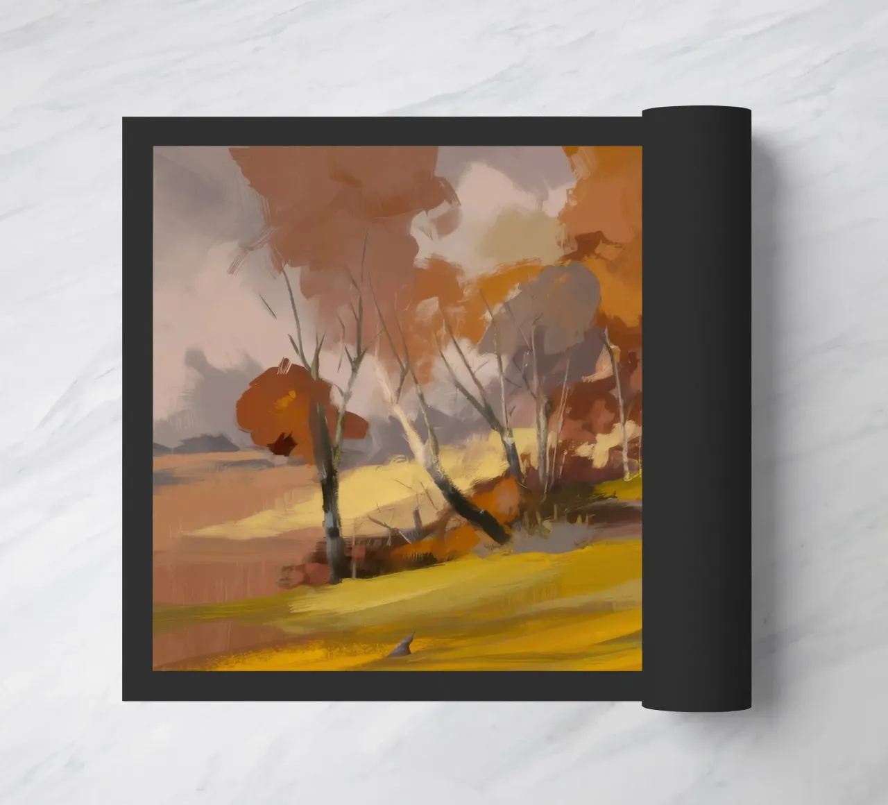 Sentiero forestale d'autunno zerbino da Radiance Landscape