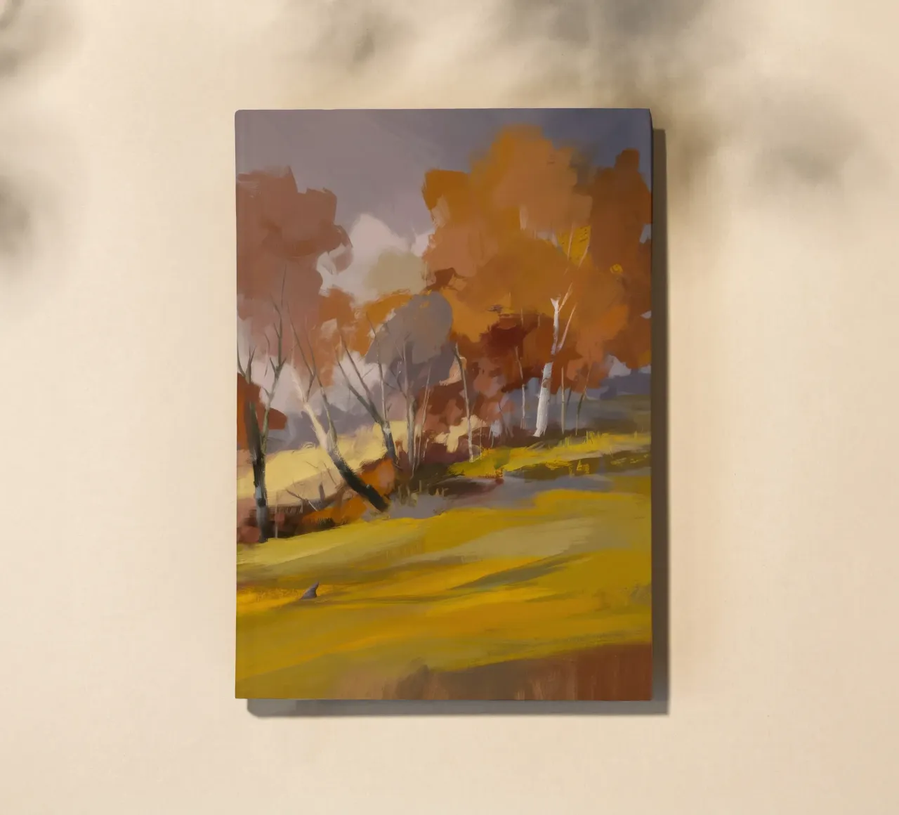 Autumn Forest Path notebook by Radiance Landscape