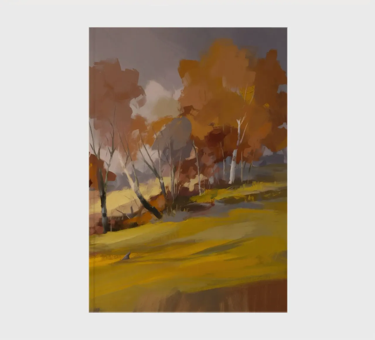 Autumn Forest Path notebook by Radiance Landscape