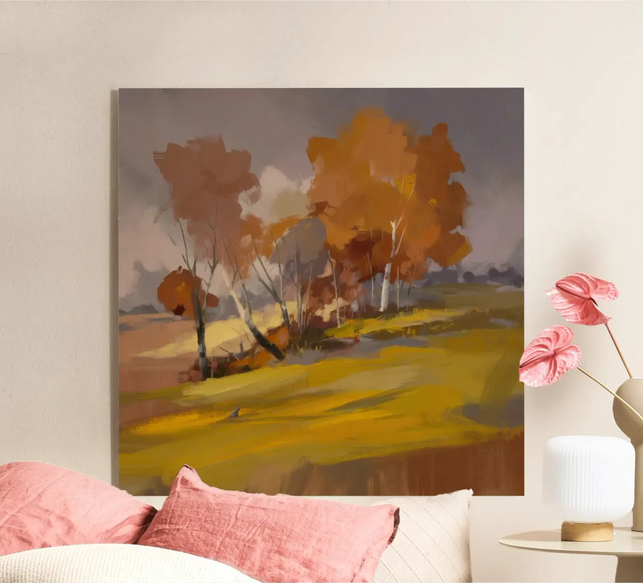 Sentiero forestale d'autunno plexiglass da Radiance Landscape
