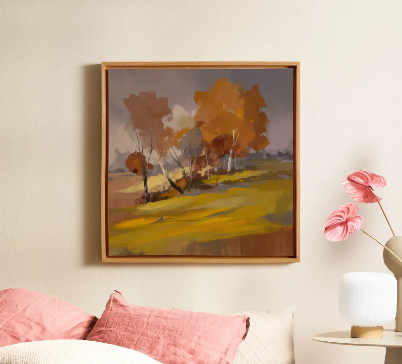 Autumn Forest Path canvas by Radiance Landscape