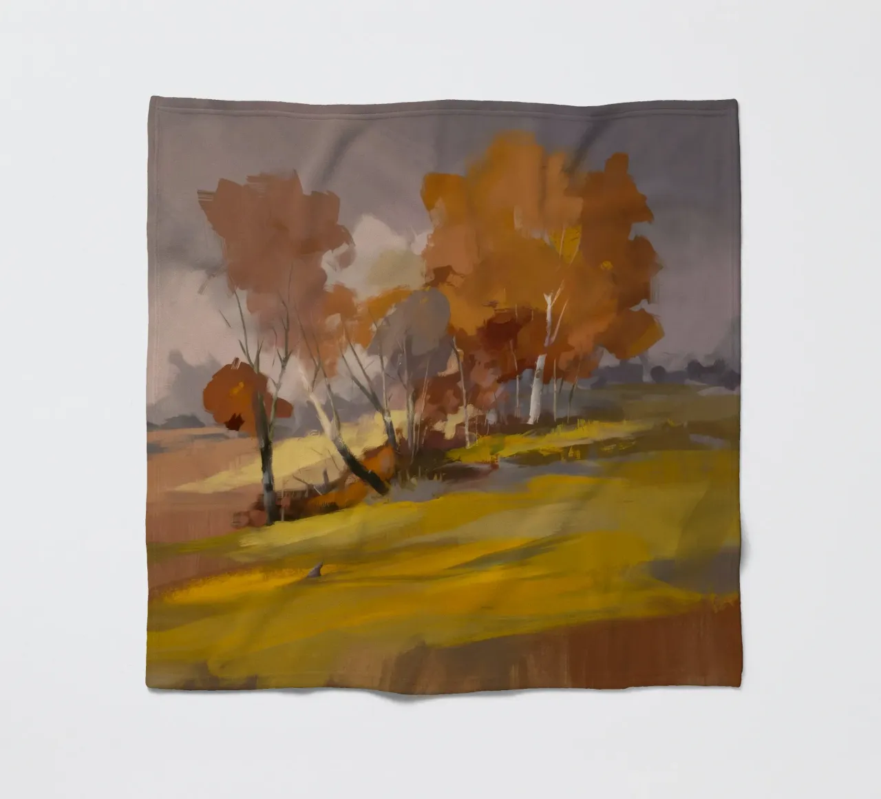 Sentiero forestale d'autunno coperta in pile da Radiance Landscape