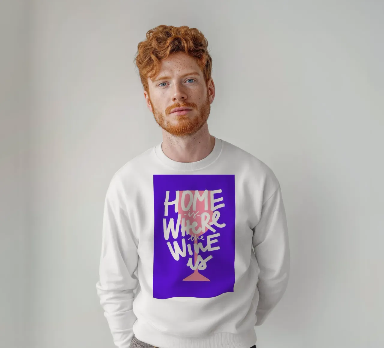 Home Is Where The Wine Is 2 felpa da Pure