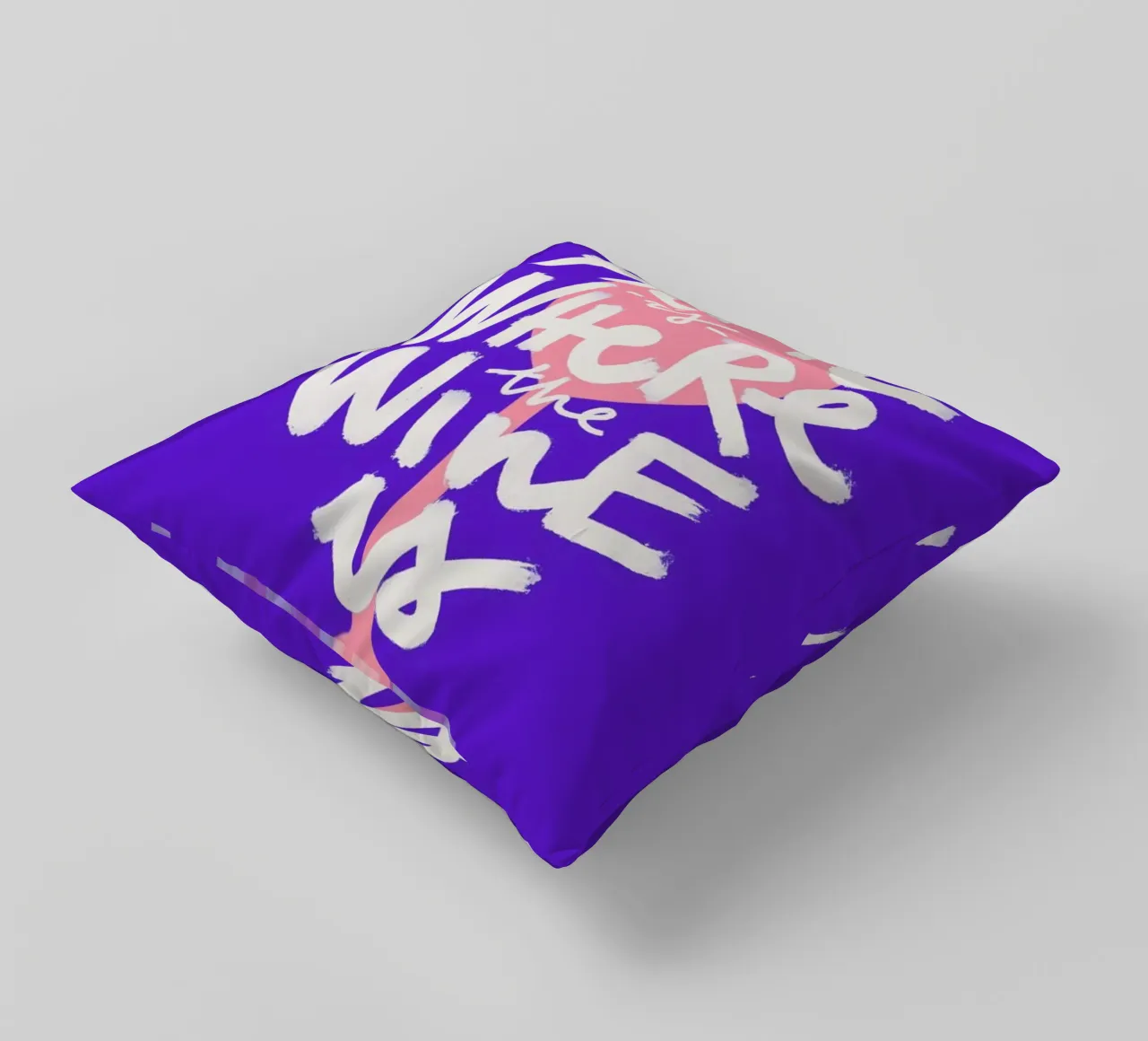 Home Is Where The Wine Is 2 cuscino da Pure