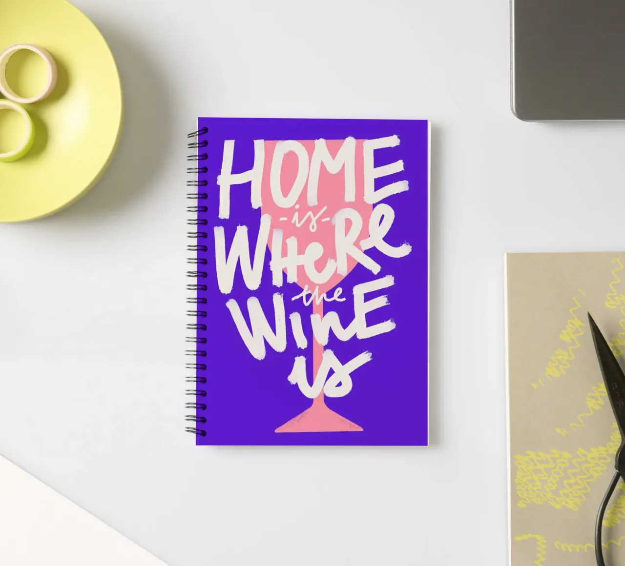 Home Is Where The Wine Is 2 diario ad anelli da Pure