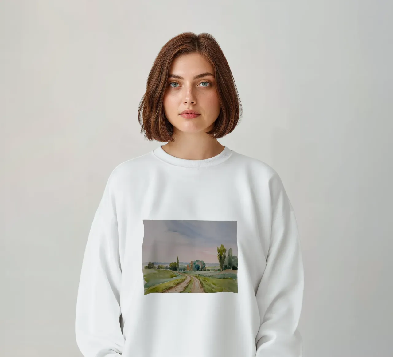 Pastel Fields Vista sudadera de Lush Essence