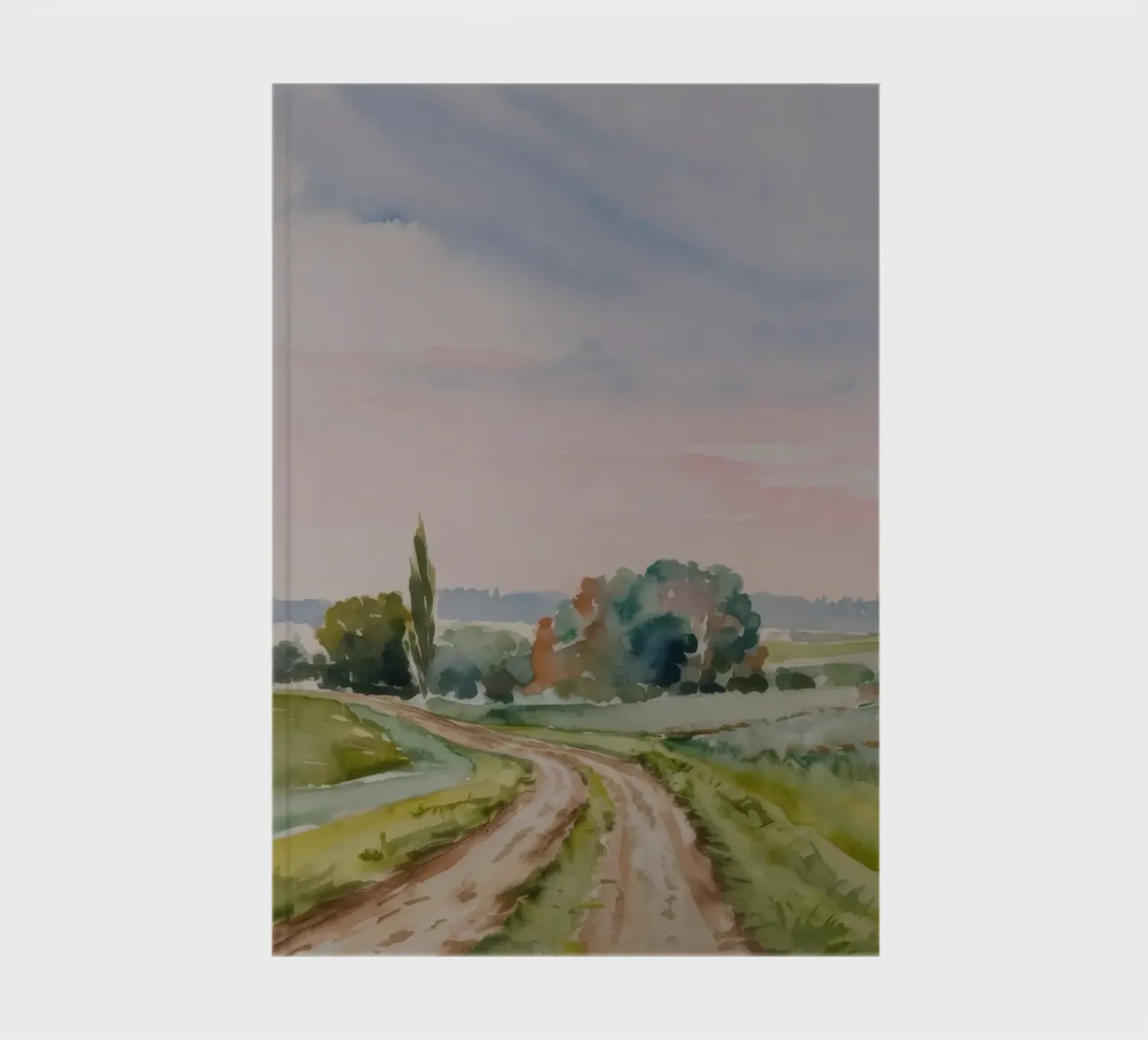 Pastel Fields Vista notebook by Lush Essence