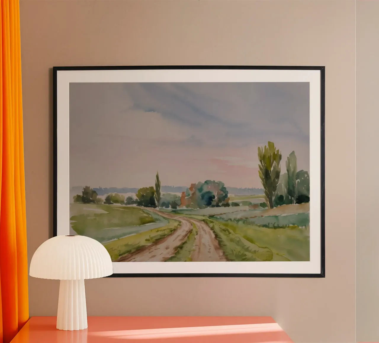 Pastel Fields Vista hahnemühle by Lush Essence