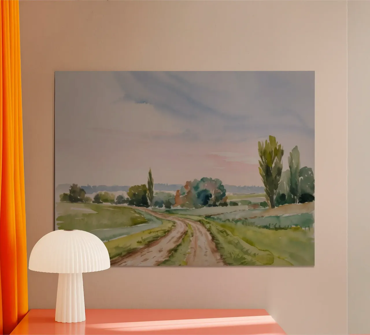 Pastel Fields Vista hahnemühle by Lush Essence