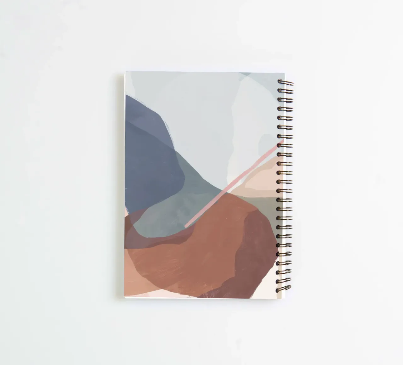 Terraqueous Whisper Flow spiral notebook by Vivid Reverie