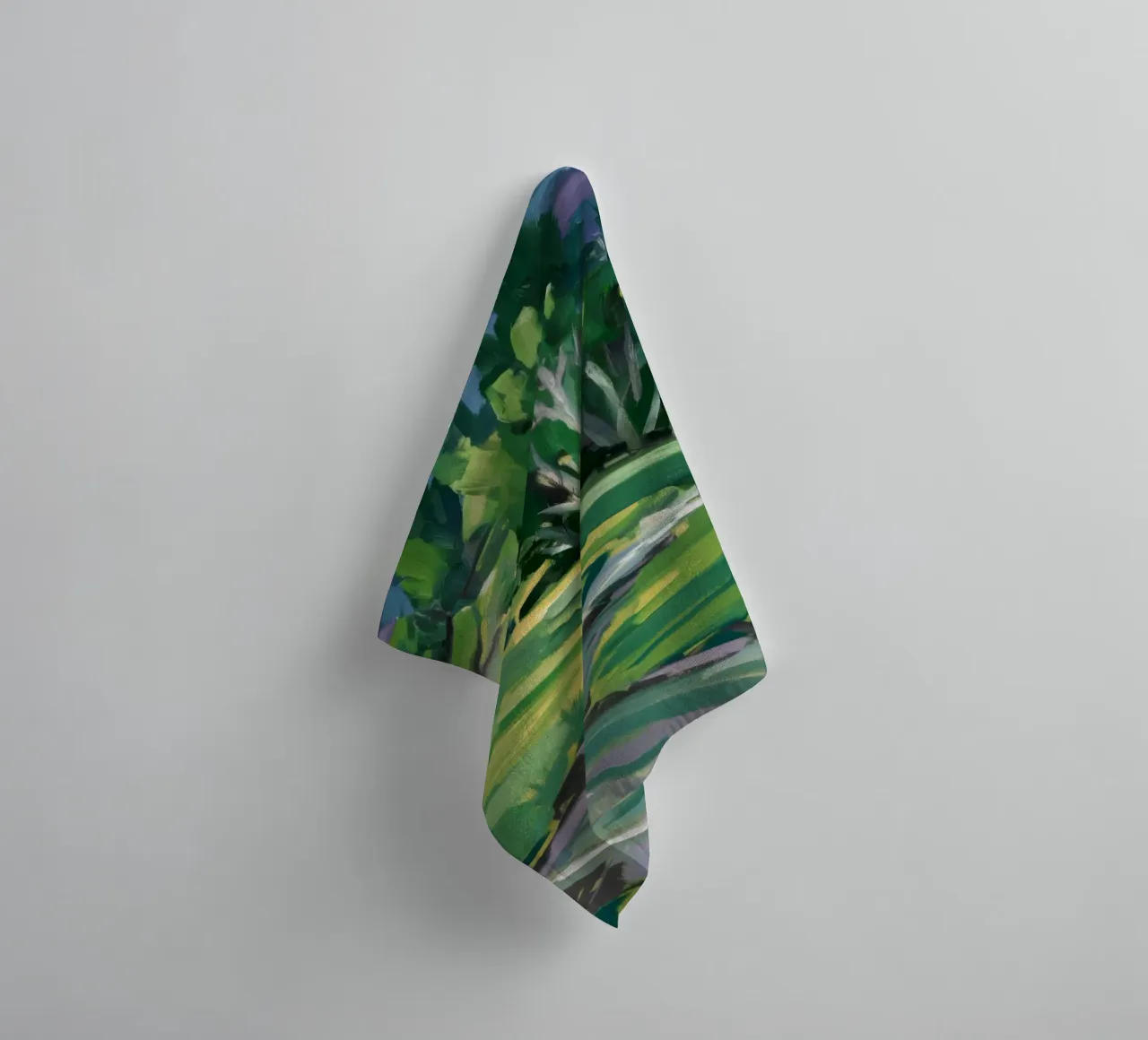 Verdant Valley Stream towel by Lush Essence