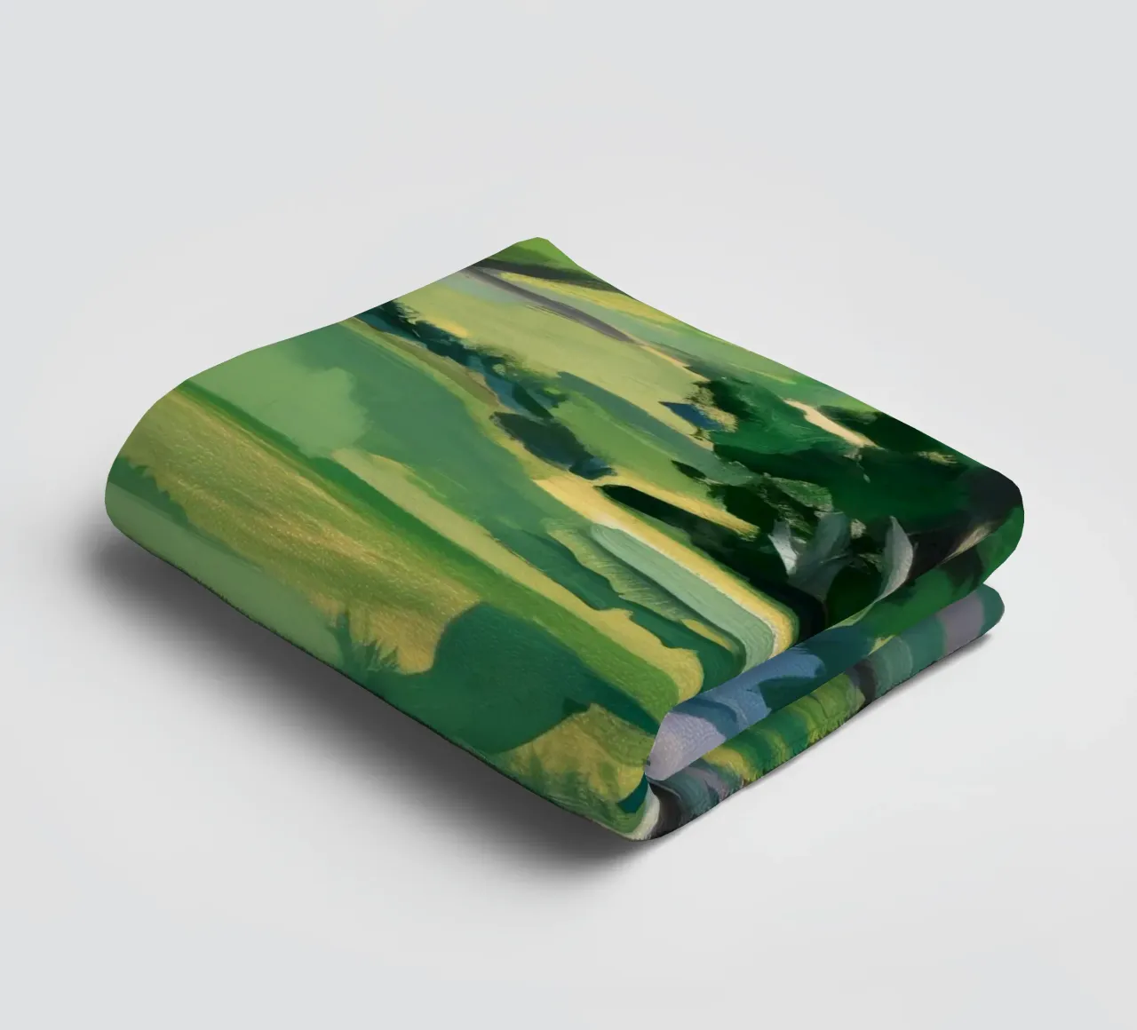 Verdant Valley Stream towel by Lush Essence