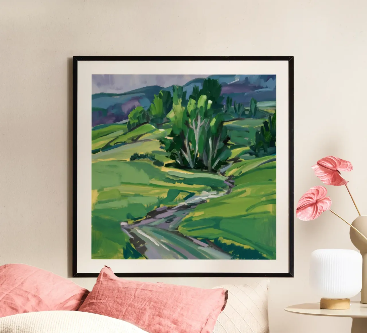 Verdant Valley Stream hahnemühle by Lush Essence