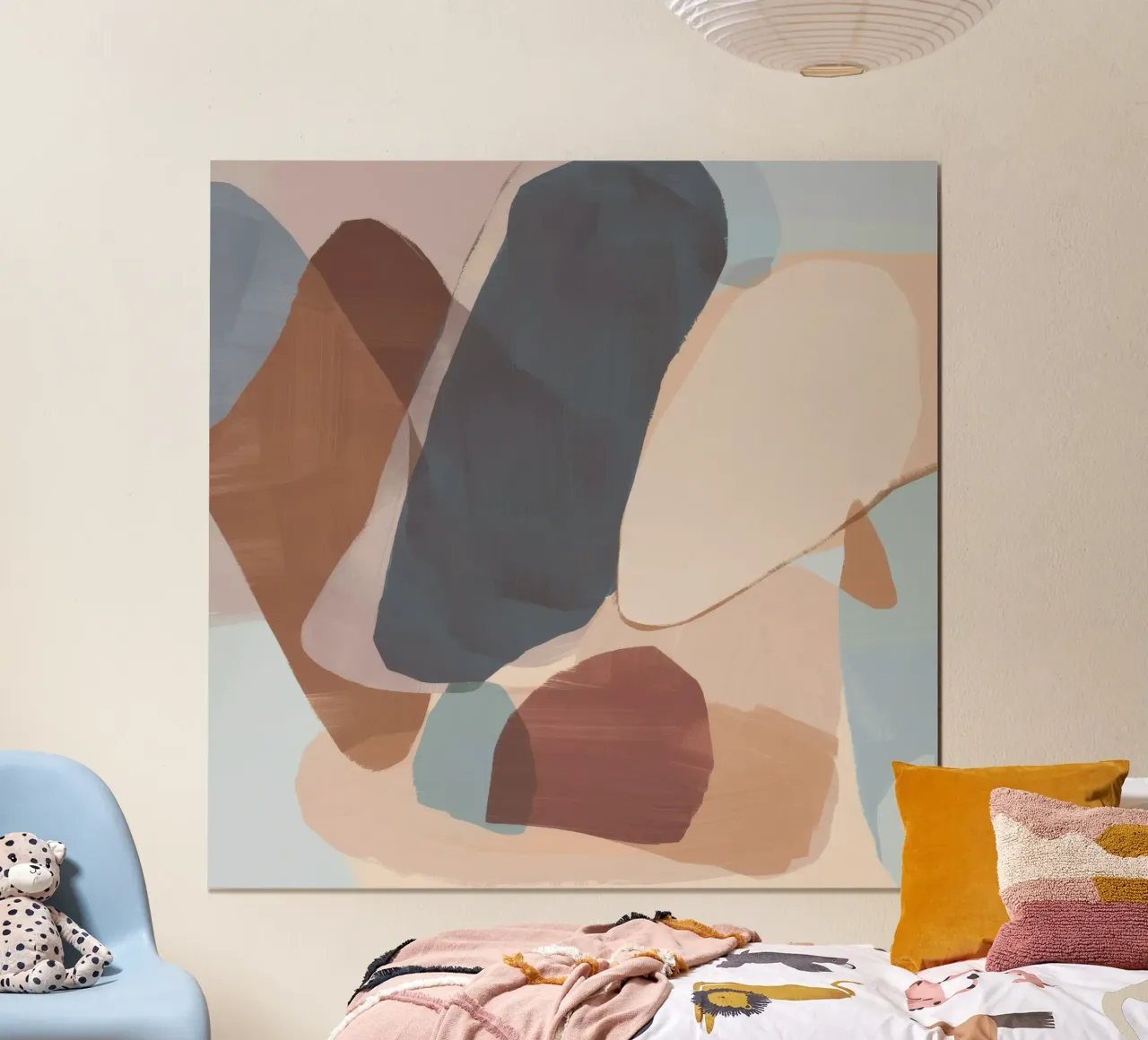 Clay Tone Melody poster con telaio in alluminio da Vivid Reverie