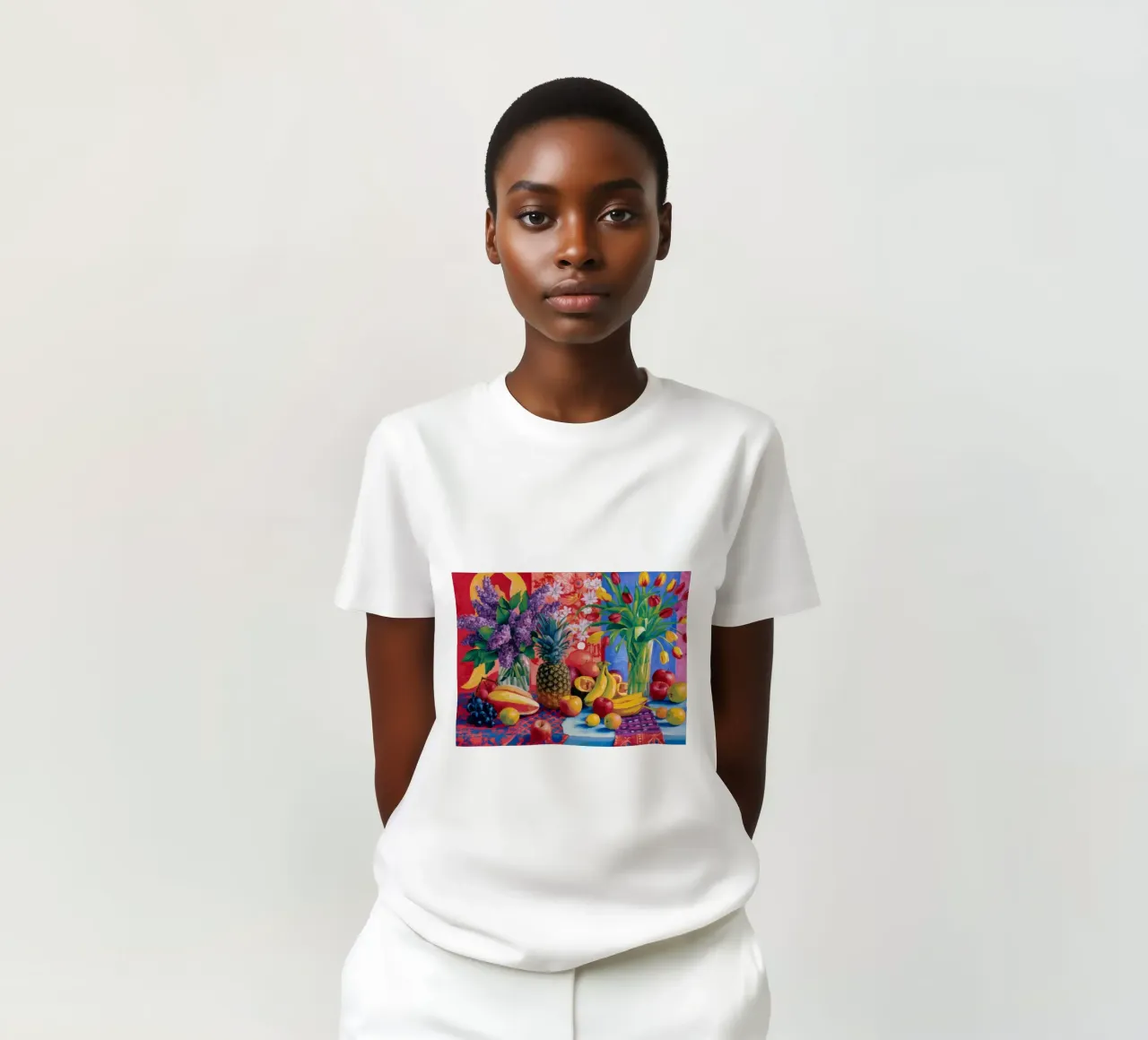 Stravaganza floreale tropicale t-shirt da Lush Essence