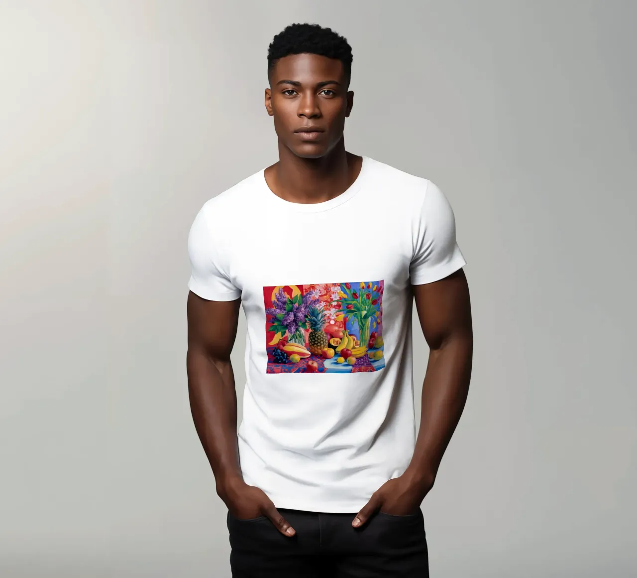 Stravaganza floreale tropicale t-shirt da Lush Essence