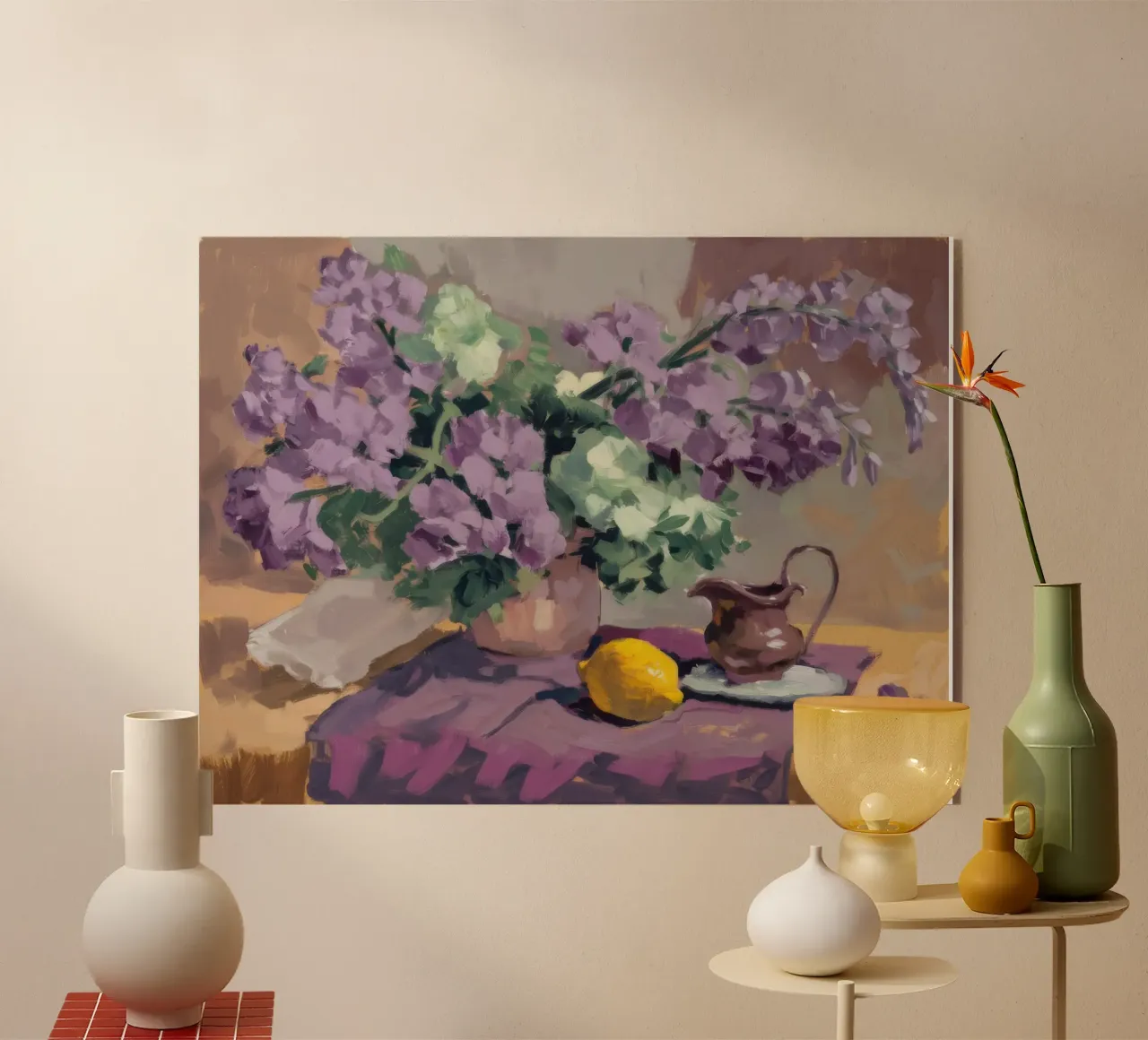 Lilac Copper Lustre plexiglass da Radiance Landscape