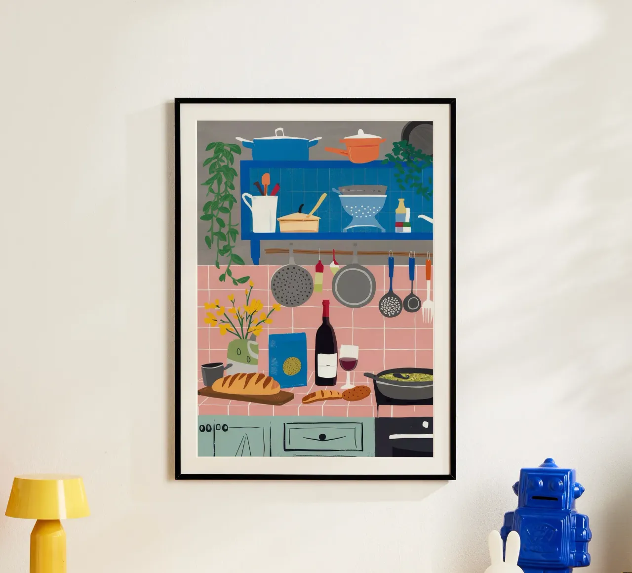 Storia di una cucina rustica carta hahnemühle da Moonlite Desire