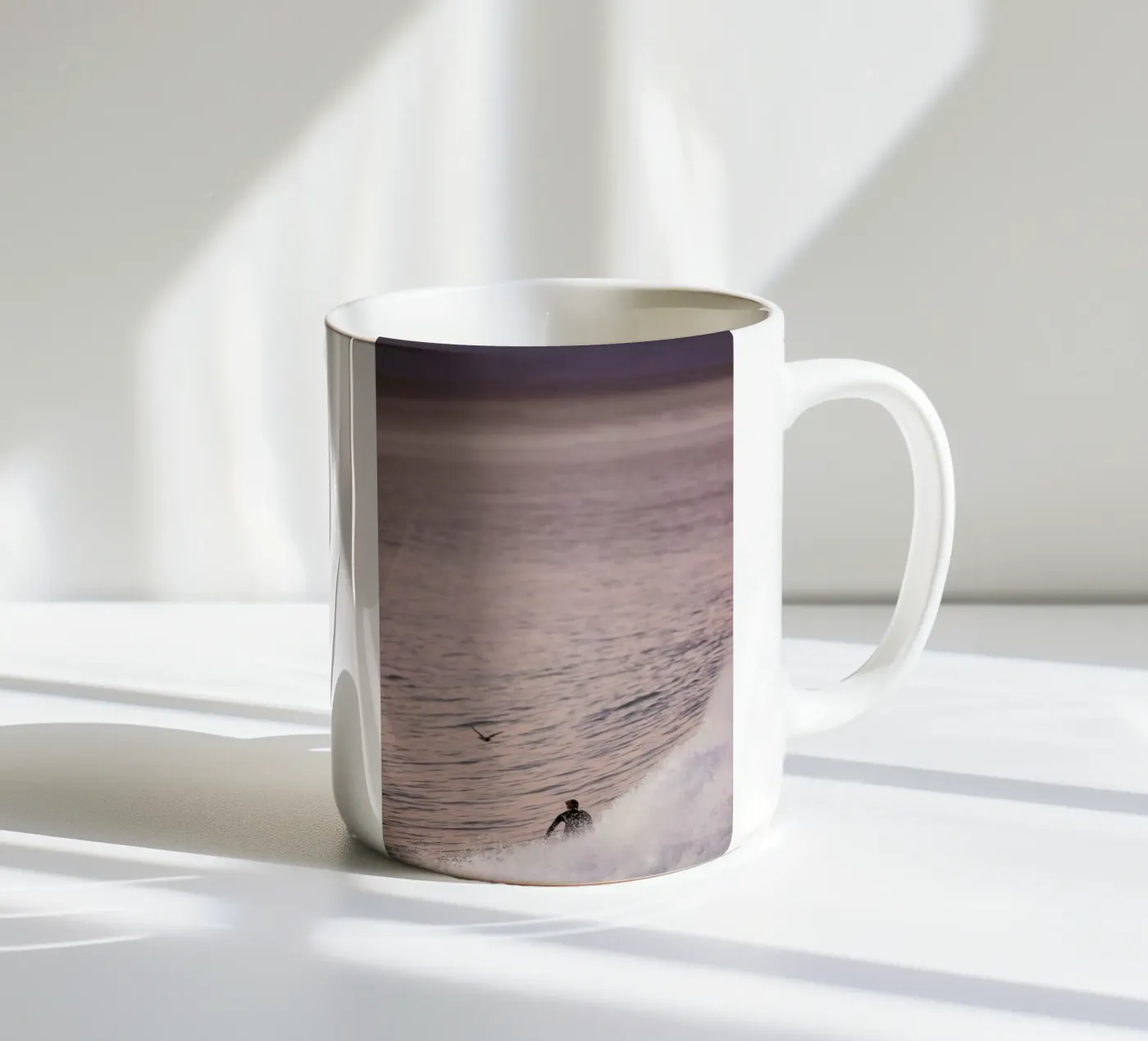 Birdman ceramic mug by Shot By Clint