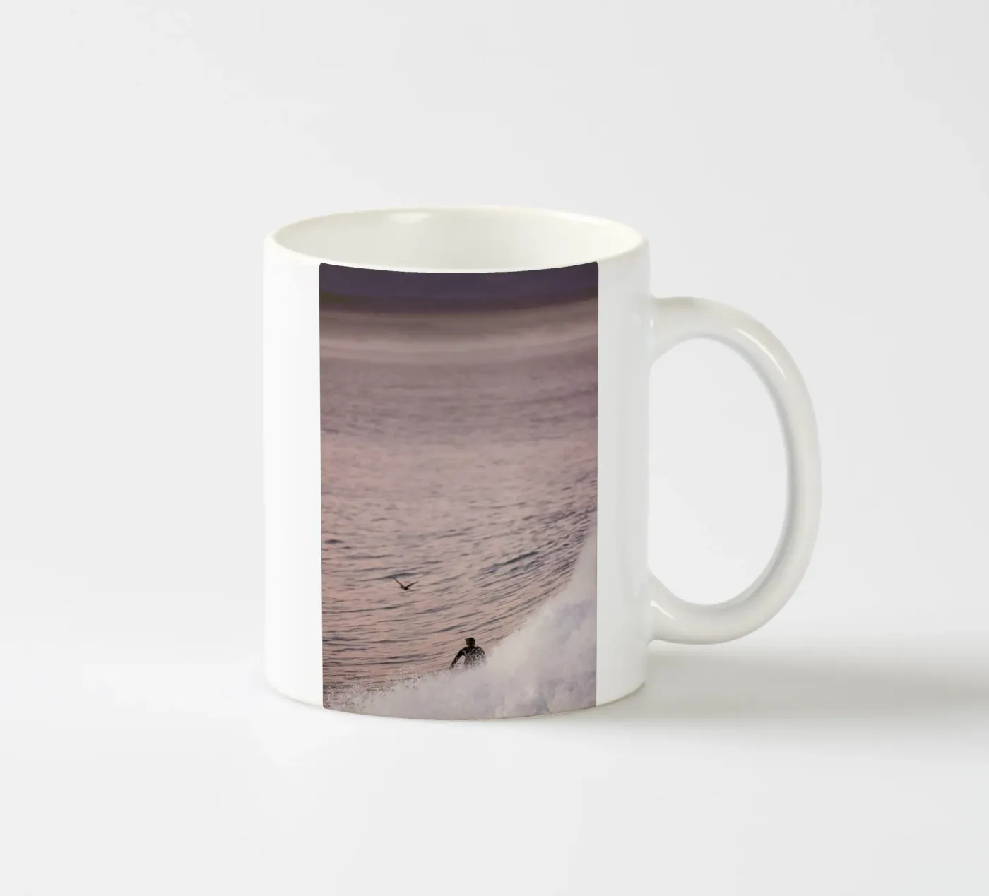 Birdman ceramic mug by Shot By Clint
